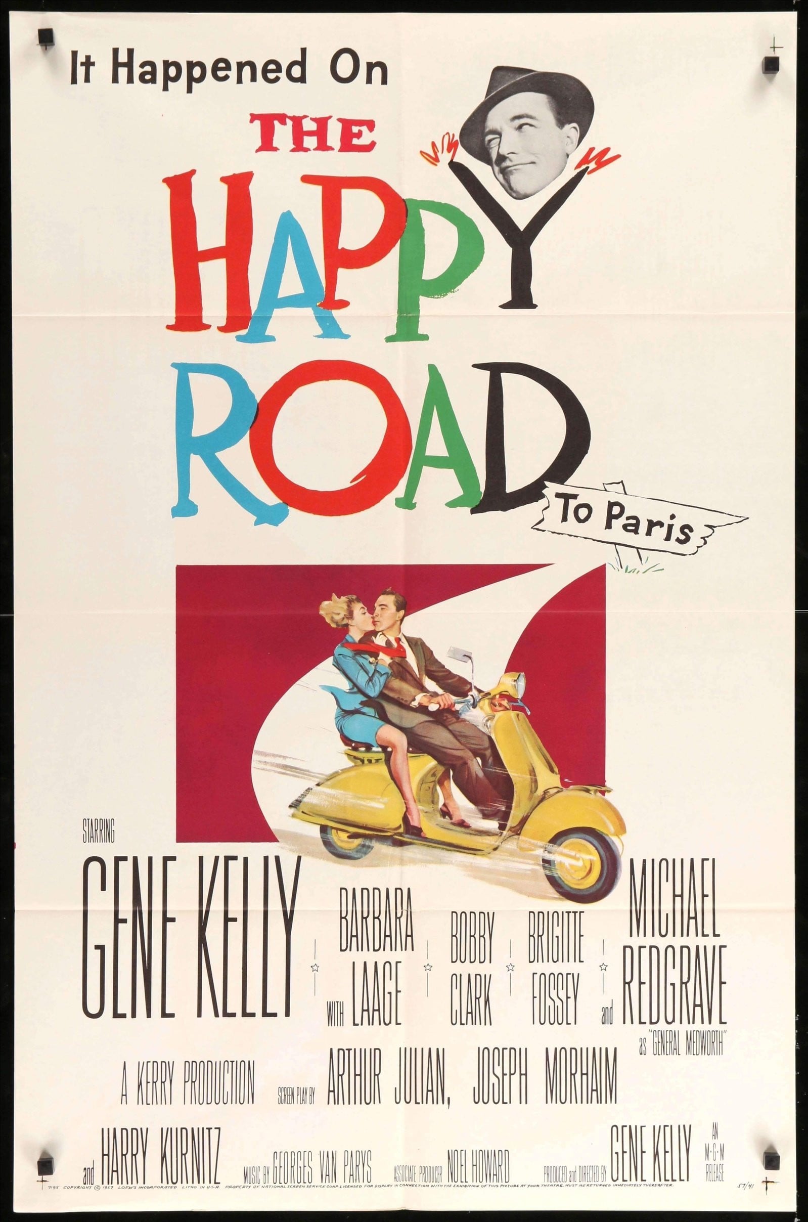 Happy Road (1957) original movie poster for sale at Originalfilmart
