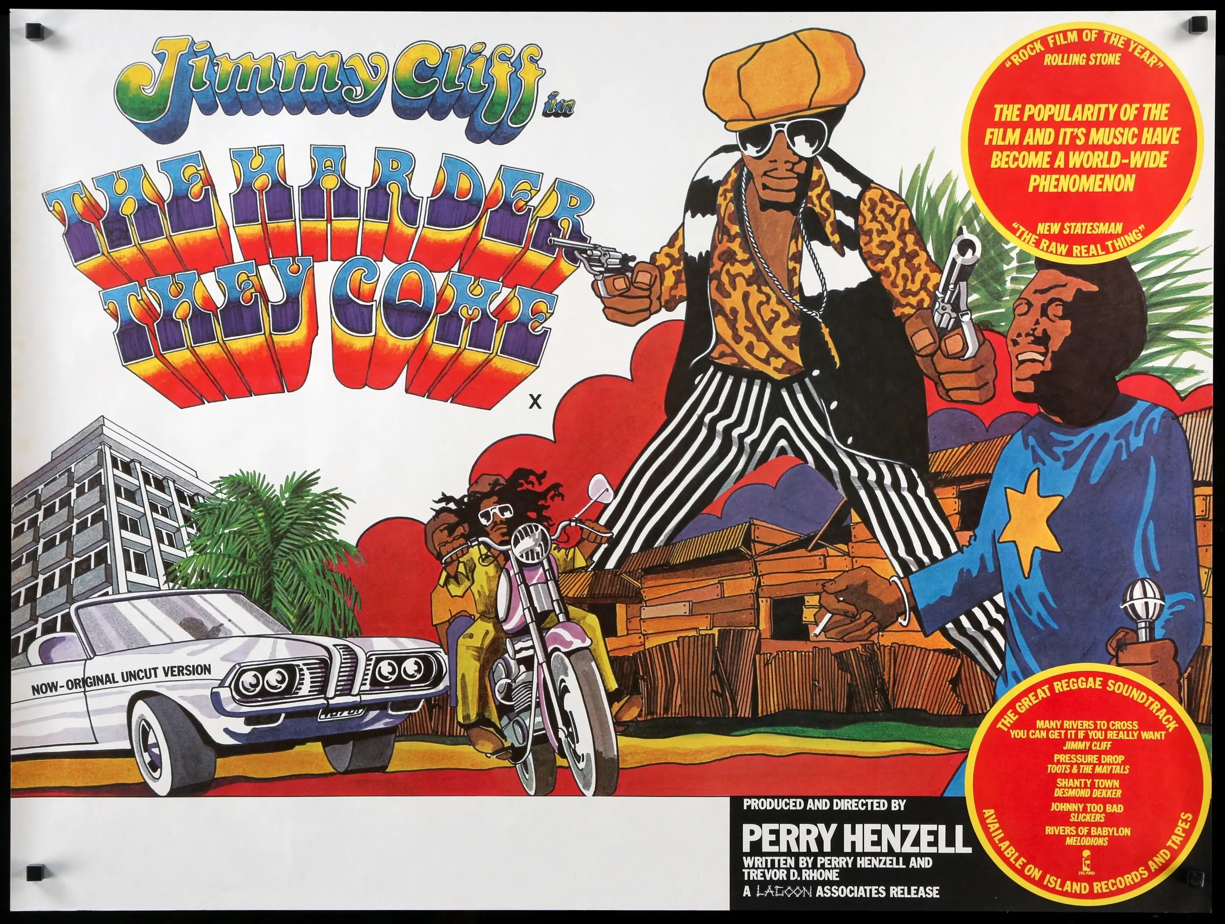 Harder They Come (1972) original movie poster for sale at Originalfilmart