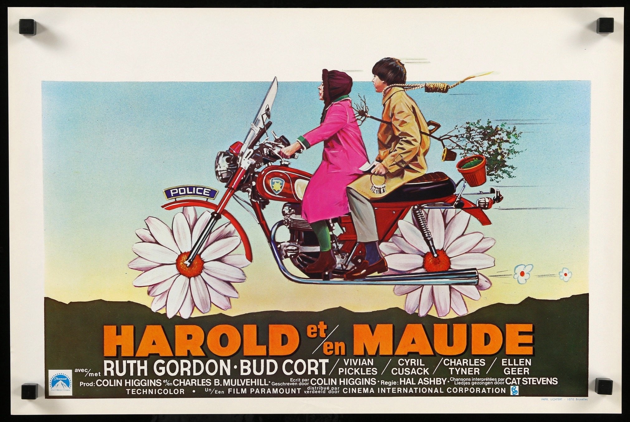 Harold and Maude (1971) original movie poster for sale at Originalfilmart