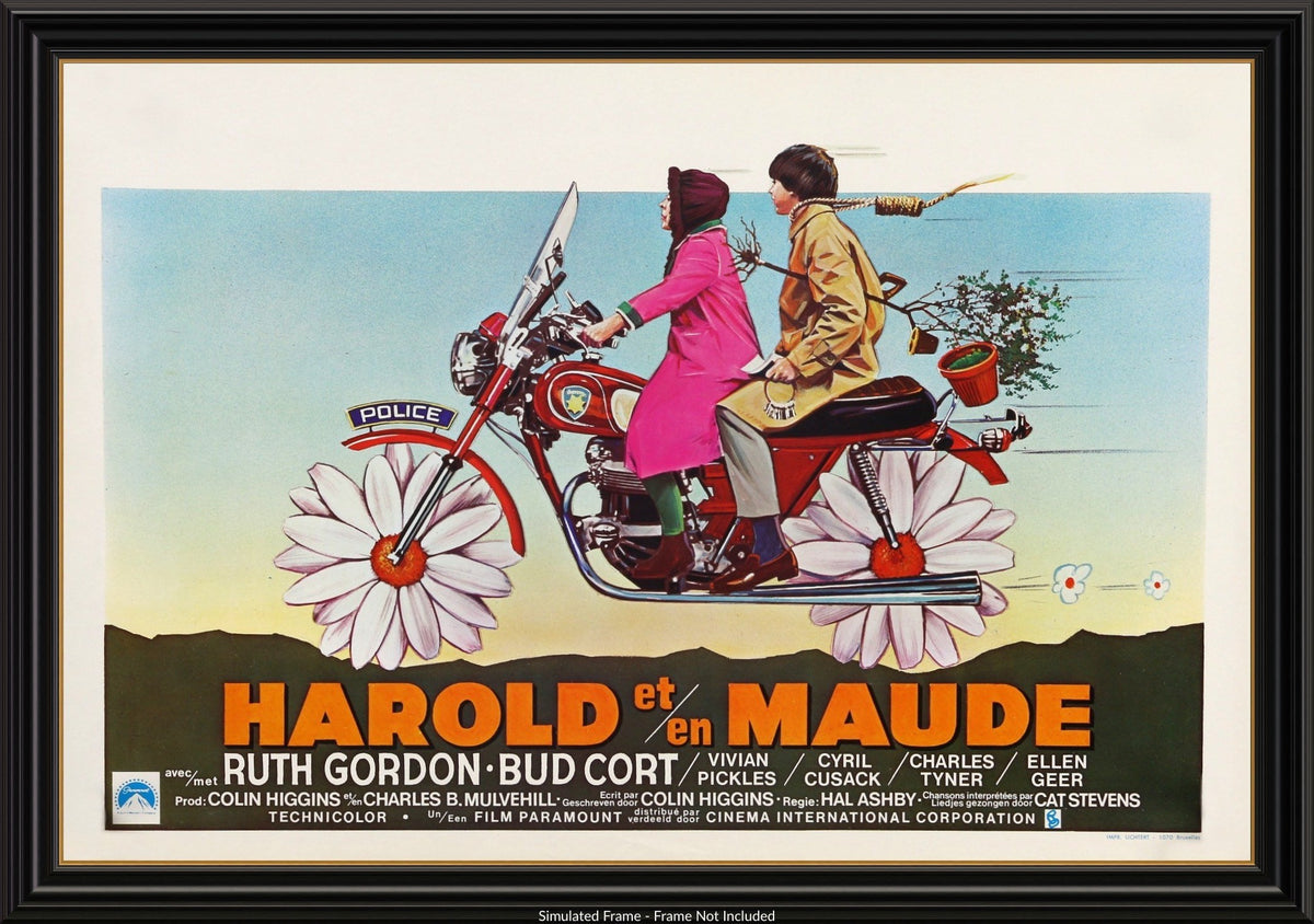 Harold and Maude (1971) original movie poster for sale at Originalfilmart