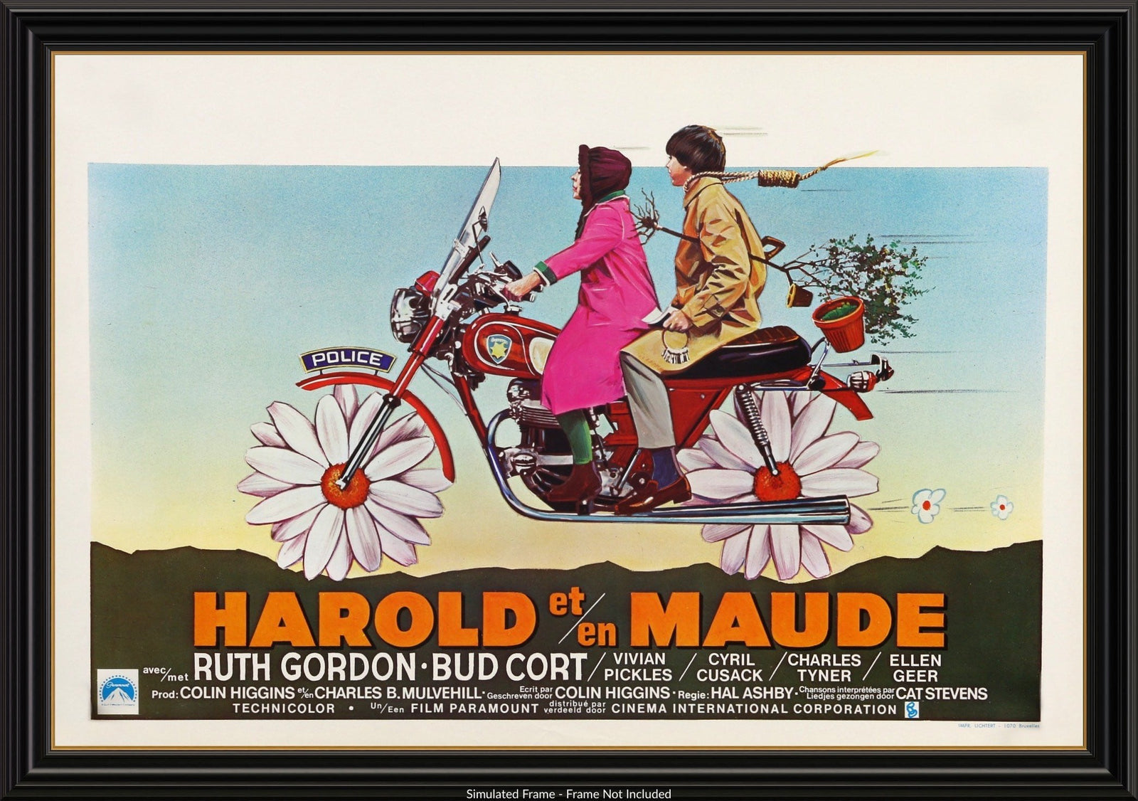 Harold and Maude (1971) original movie poster for sale at Originalfilmart