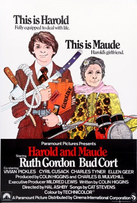 Harold and Maude (1971) original movie poster for sale at Originalfilmart