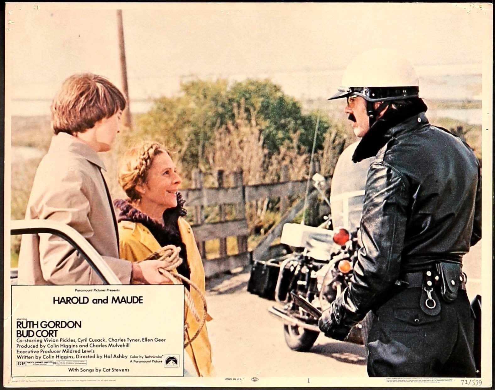 Harold and Maude (1971) Lobby Card original movie poster for sale at Originalfilmart