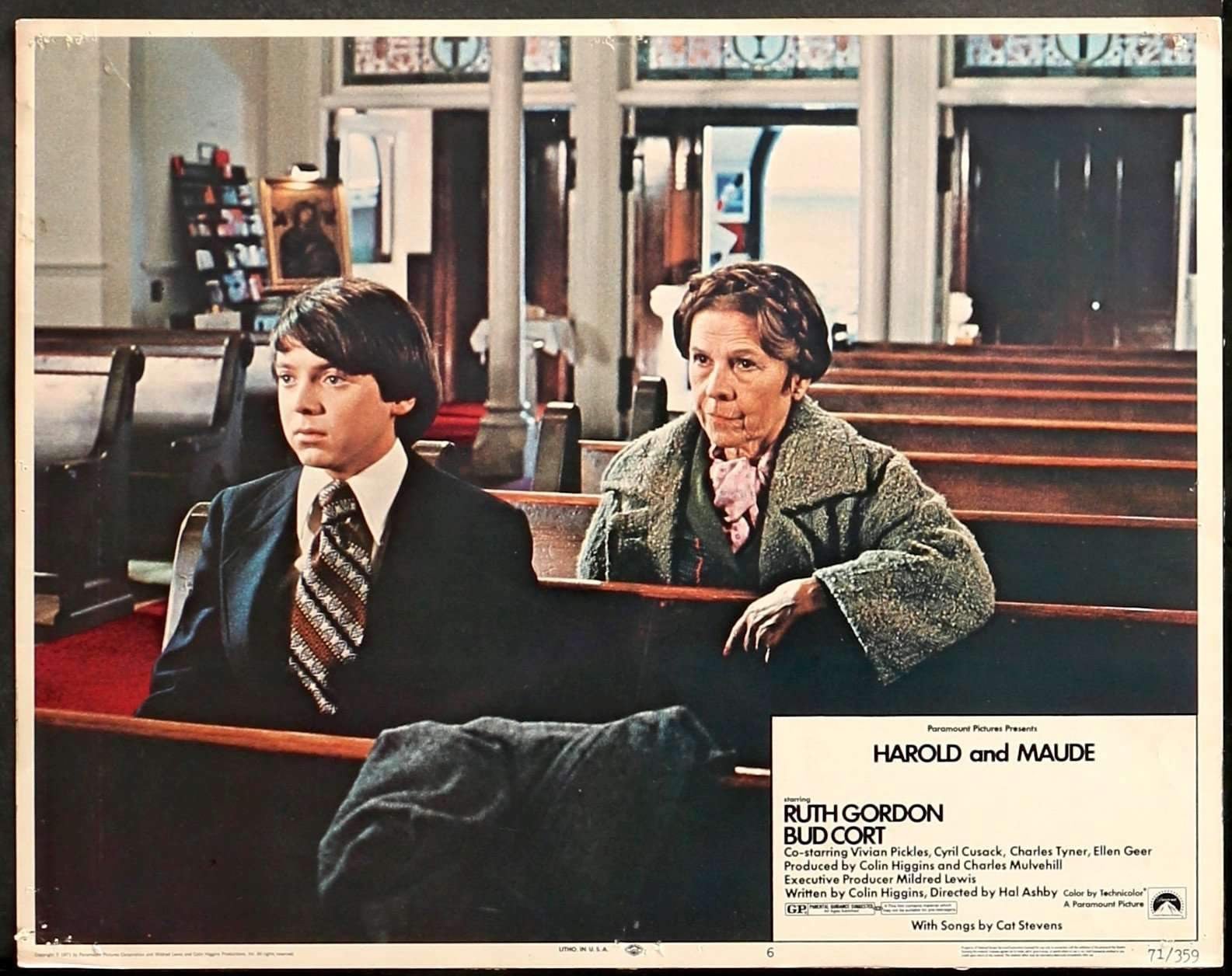 Harold and Maude (1971) Lobby Card original movie poster for sale at Originalfilmart