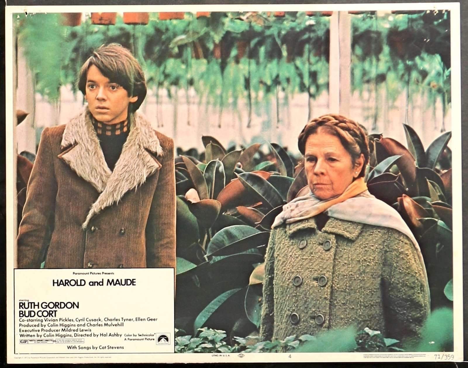 Harold and Maude (1971) Lobby Card original movie poster for sale at Originalfilmart