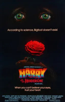 Harry and the Hendersons (1987) original movie poster for sale at Originalfilmart