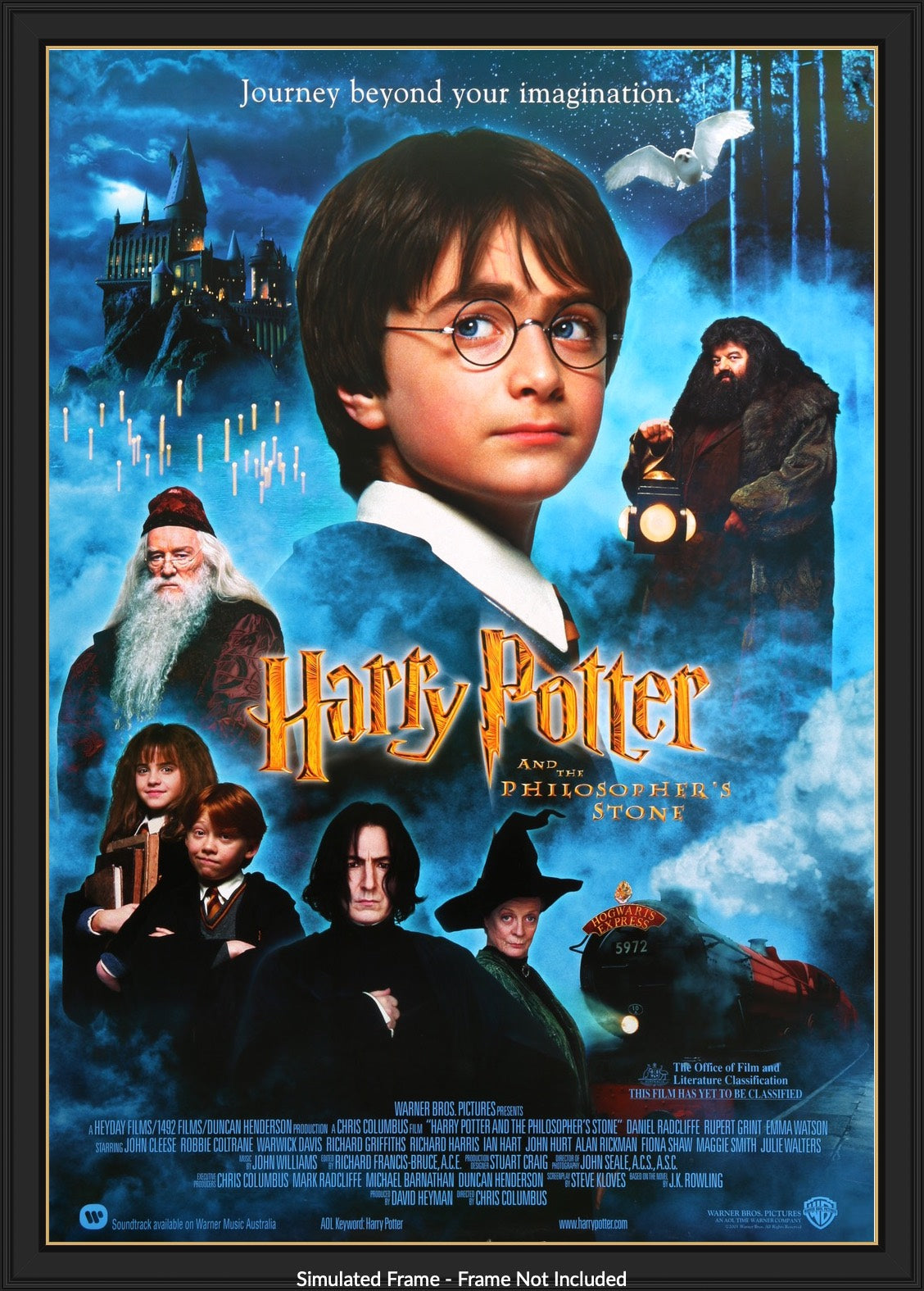 Harry Potter and the Philosopher's Stone (2001) original movie poster for sale at Originalfilmart