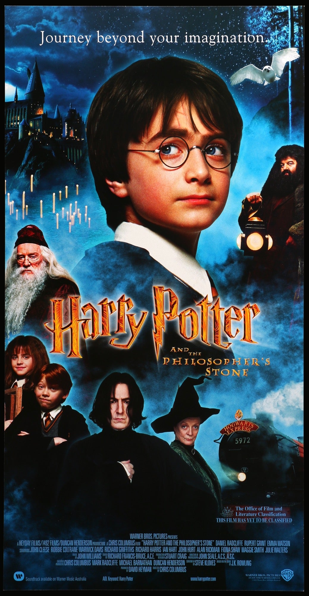 Harry Potter and the Philosopher's Stone (2001) original movie poster for sale at Originalfilmart