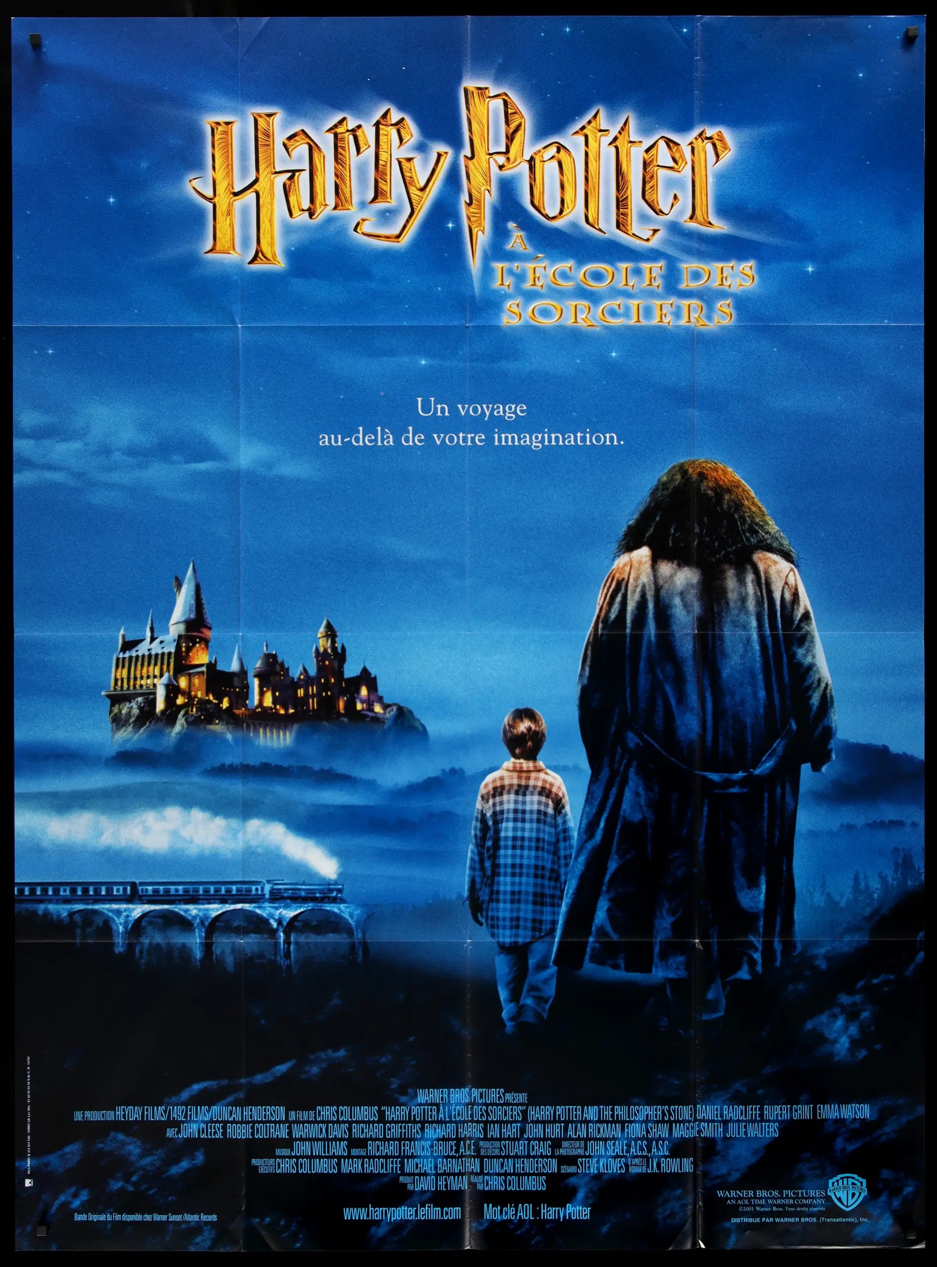 Harry Potter and the Philosopher's Stone (2001) original movie poster for sale at Originalfilmart