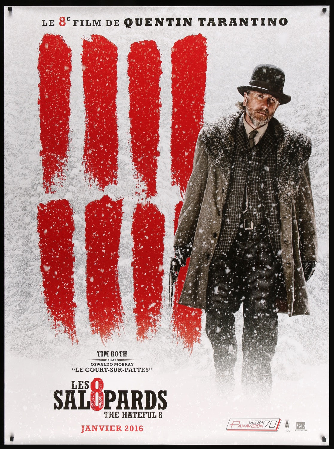 Hateful Eight (2015) original movie poster for sale at Originalfilmart
