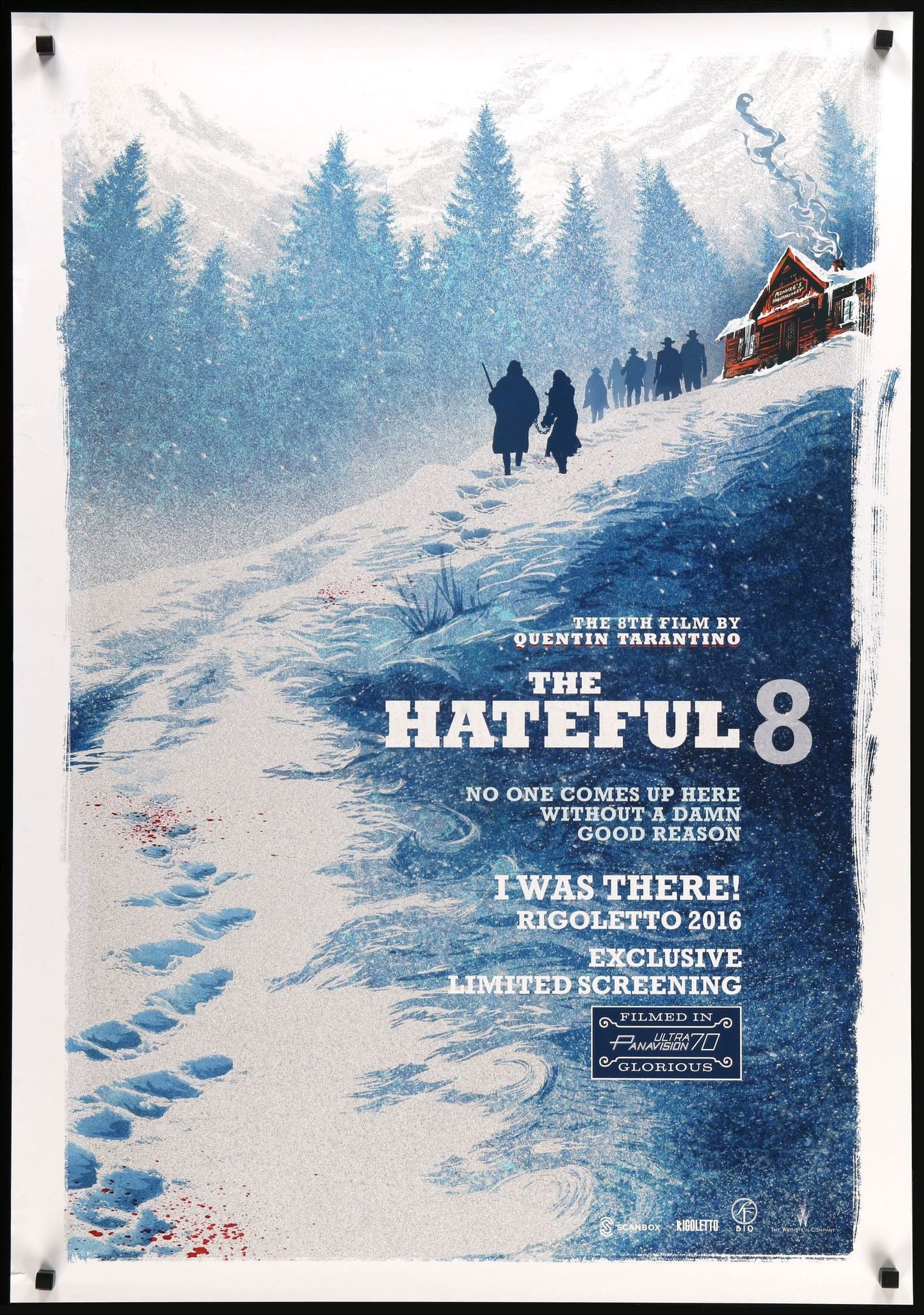 Hateful Eight (2015) original movie poster for sale at Originalfilmart