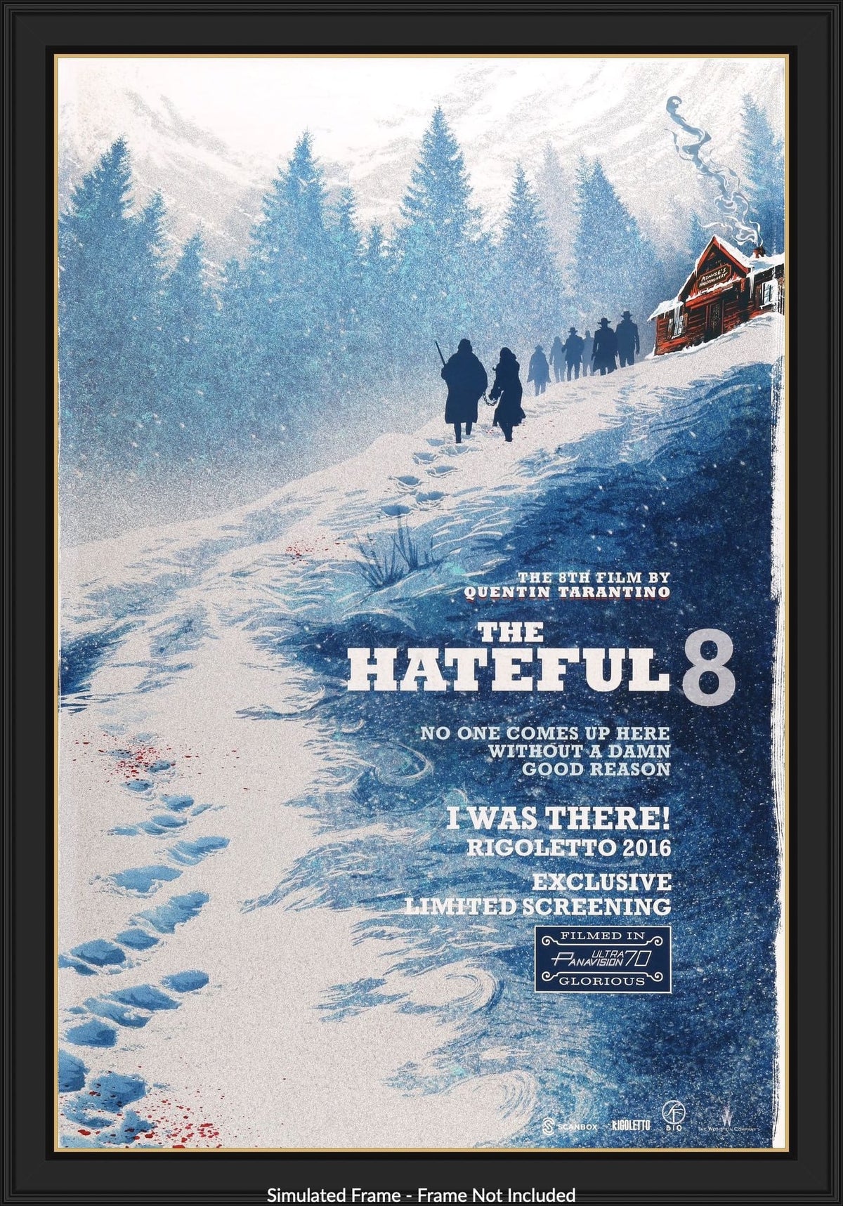 Hateful Eight (2015) original movie poster for sale at Originalfilmart