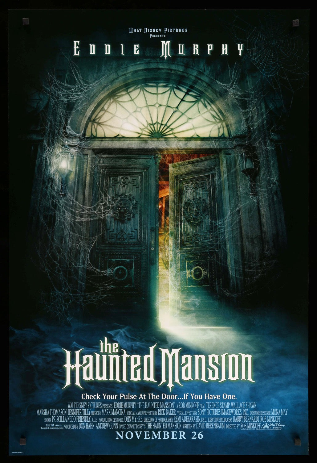 Haunted Mansion (2003) original movie poster for sale at Originalfilmart