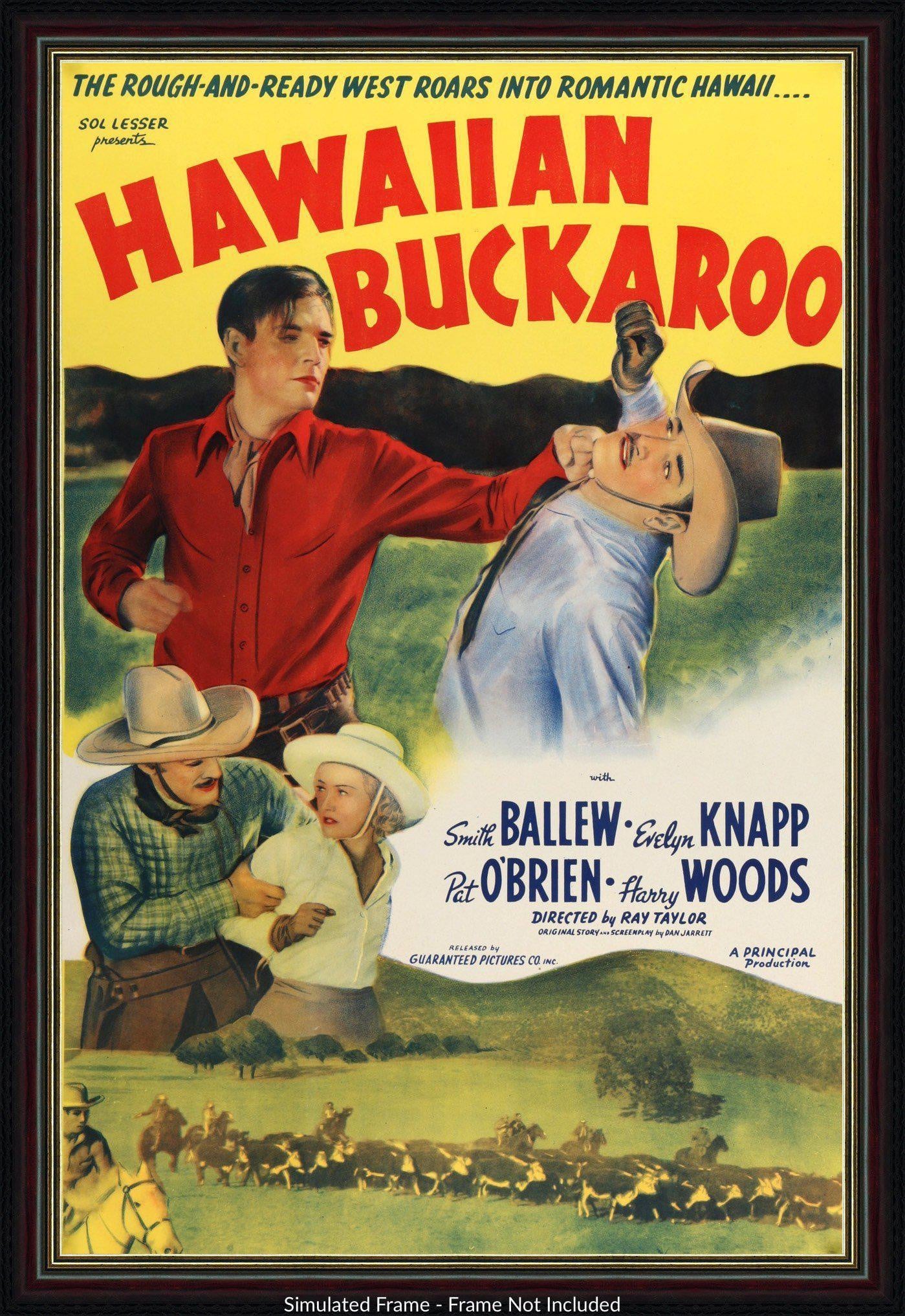 Hawaiian Buckaroo (1937) original movie poster for sale at Originalfilmart