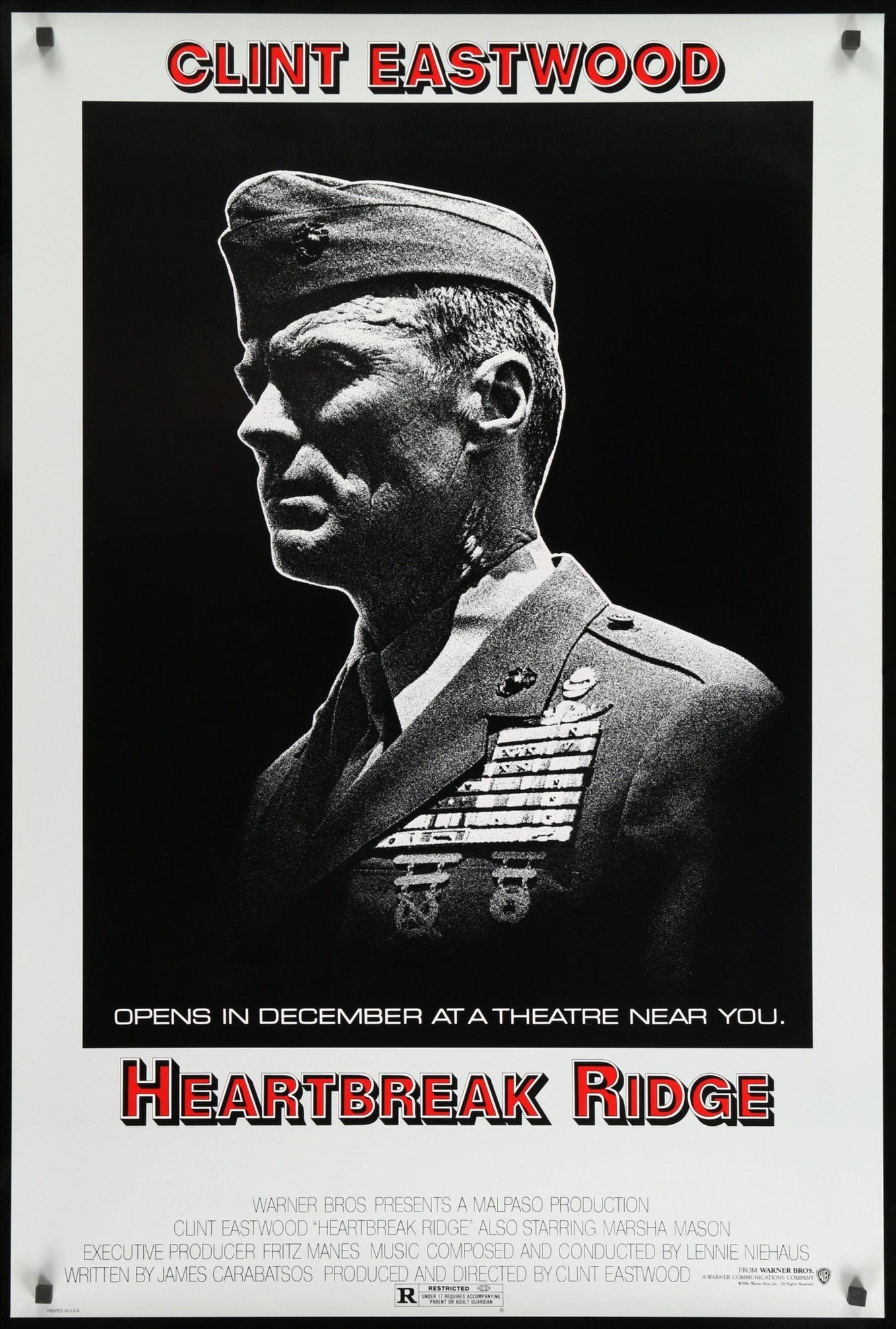 Heartbreak Ridge (1986) original movie poster for sale at Originalfilmart