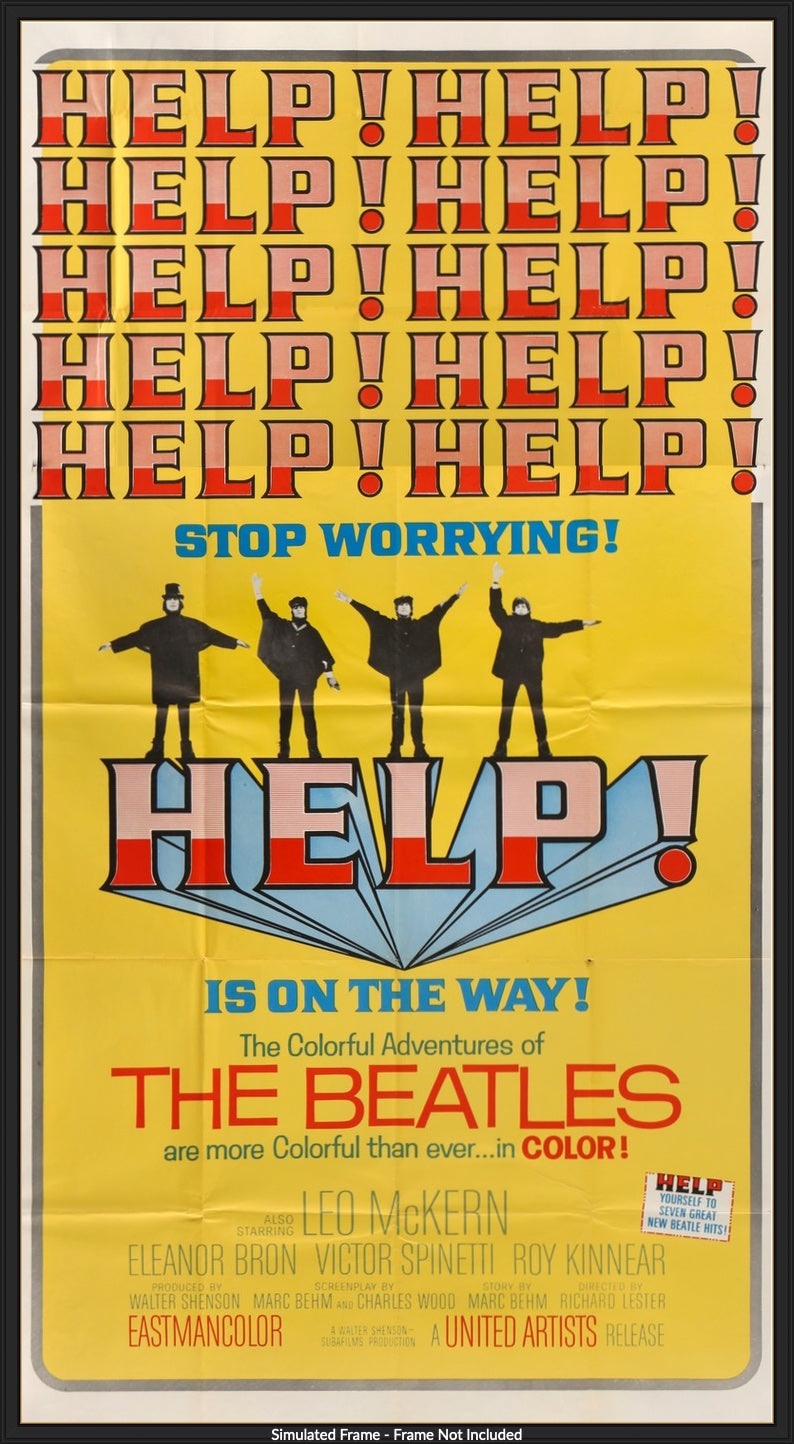 Help! (1965) original movie poster for sale at Originalfilmart