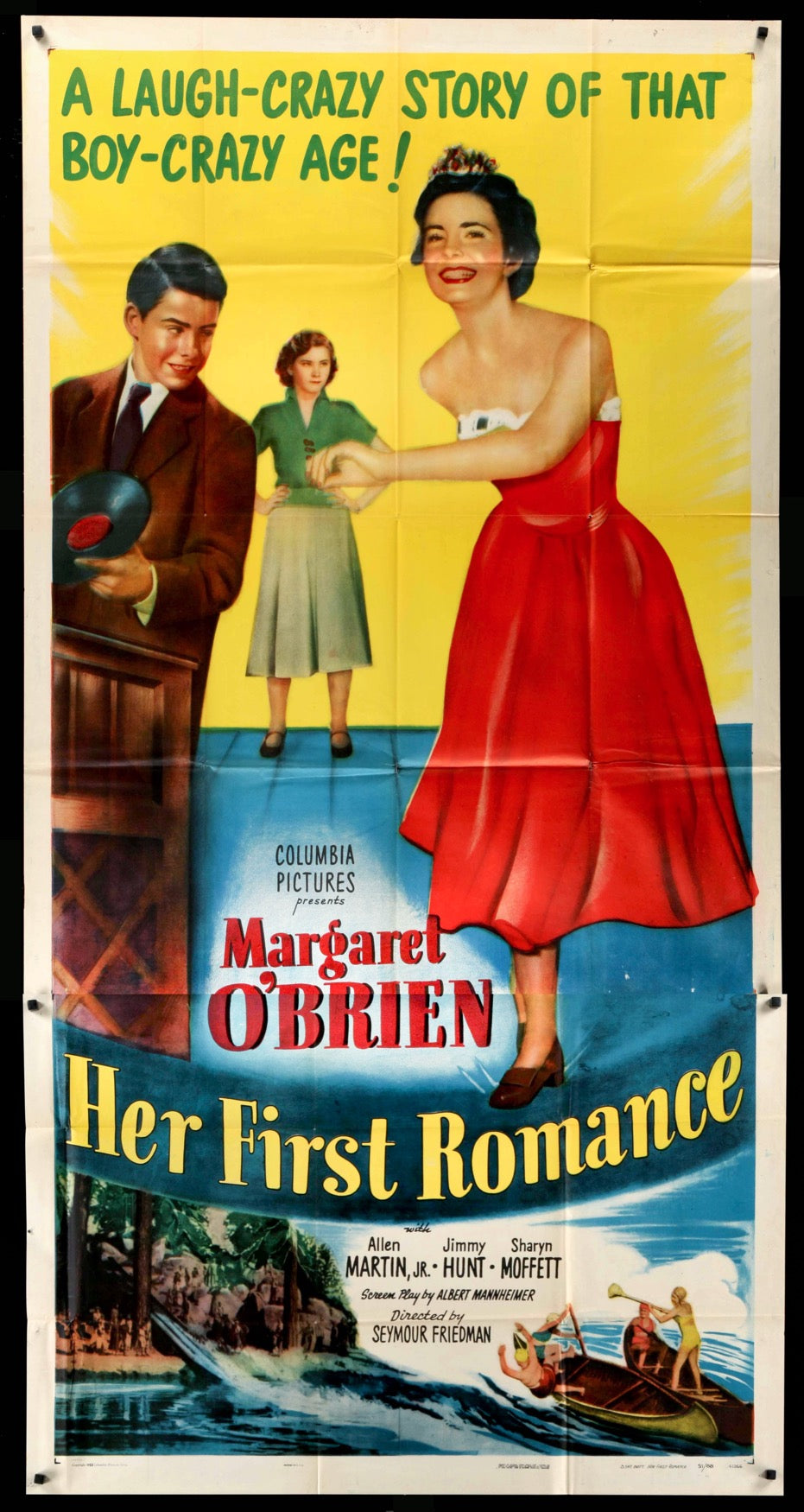 Her First Romance (1951) original movie poster for sale at Originalfilmart