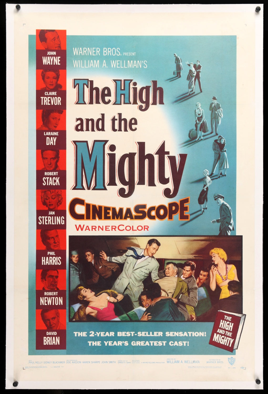 High and the Mighty (1954) original movie poster for sale at Originalfilmart