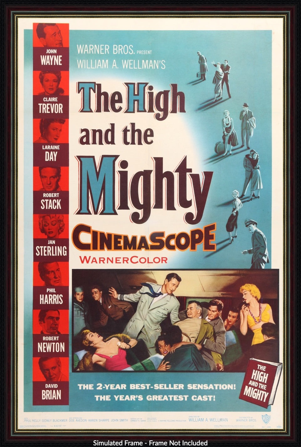 High and the Mighty (1954) original movie poster for sale at Originalfilmart
