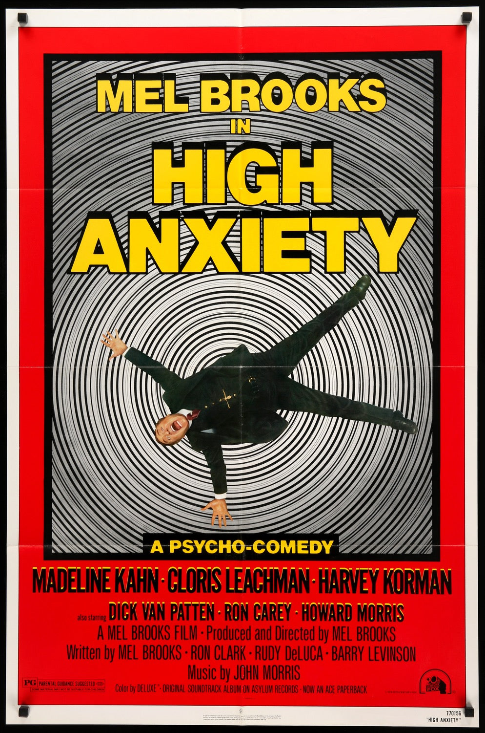 High Anxiety (1977) original movie poster for sale at Originalfilmart
