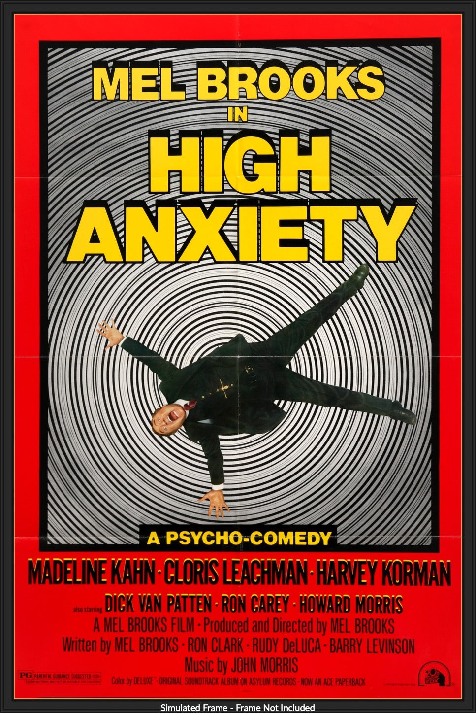 High Anxiety (1977) original movie poster for sale at Originalfilmart