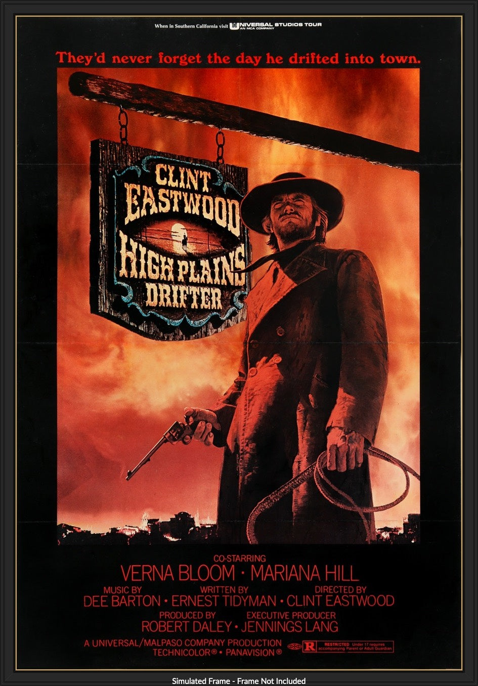 High Plains Drifter (1973) original movie poster for sale at Originalfilmart