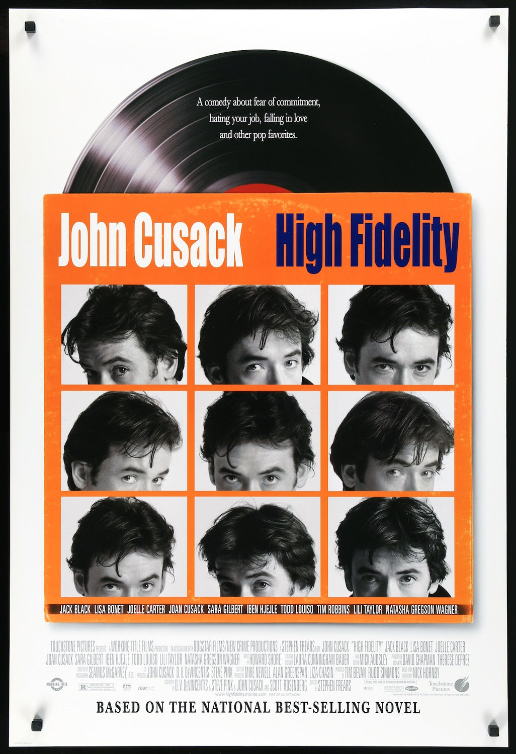 High Fidelity (2000) original movie poster for sale at Originalfilmart