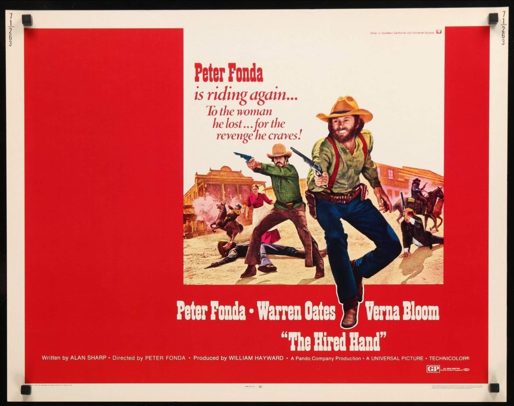 Hired Hand (1971) original movie poster for sale at Originalfilmart