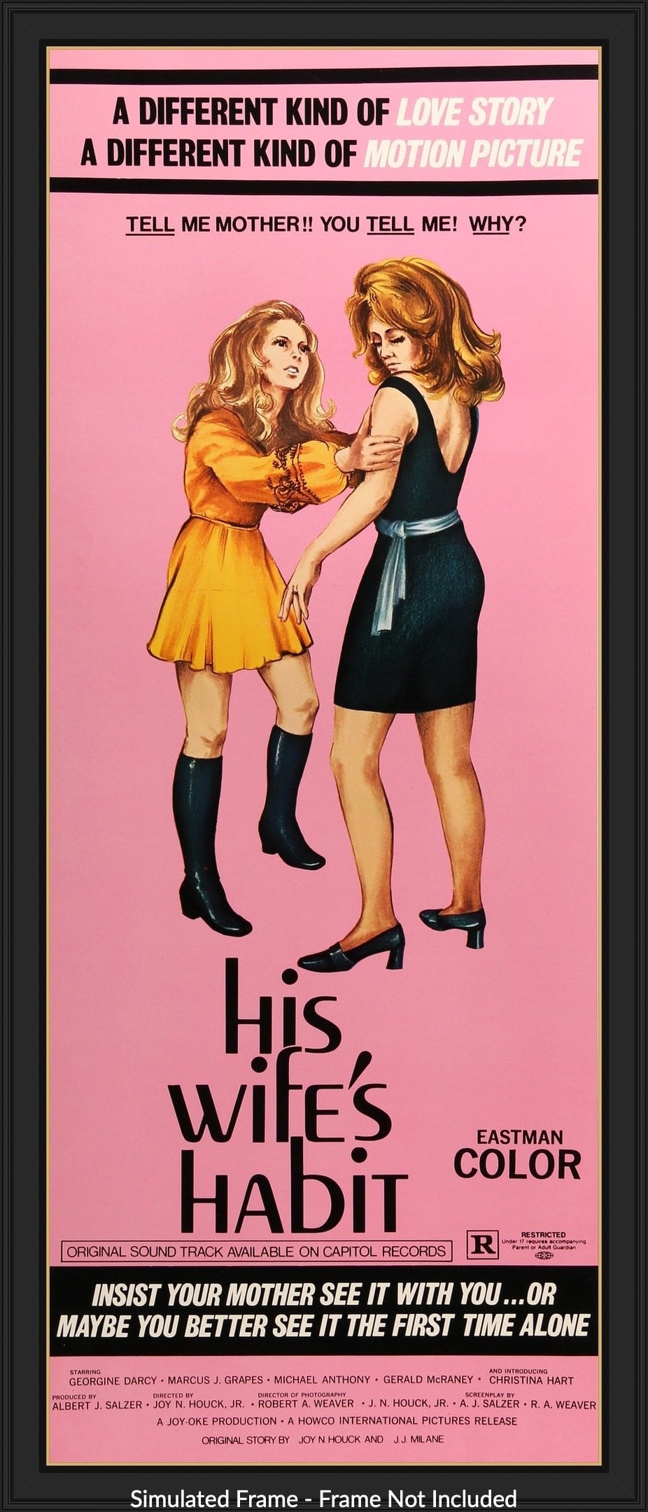 His Wife's Habit (1970) original movie poster for sale at Originalfilmart