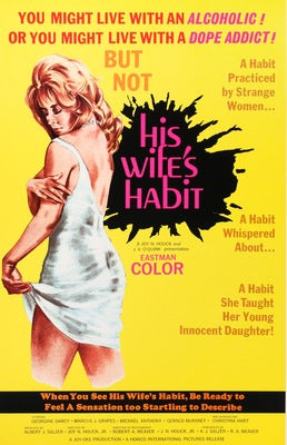 His Wife's Habit (1970) original movie poster for sale at Originalfilmart