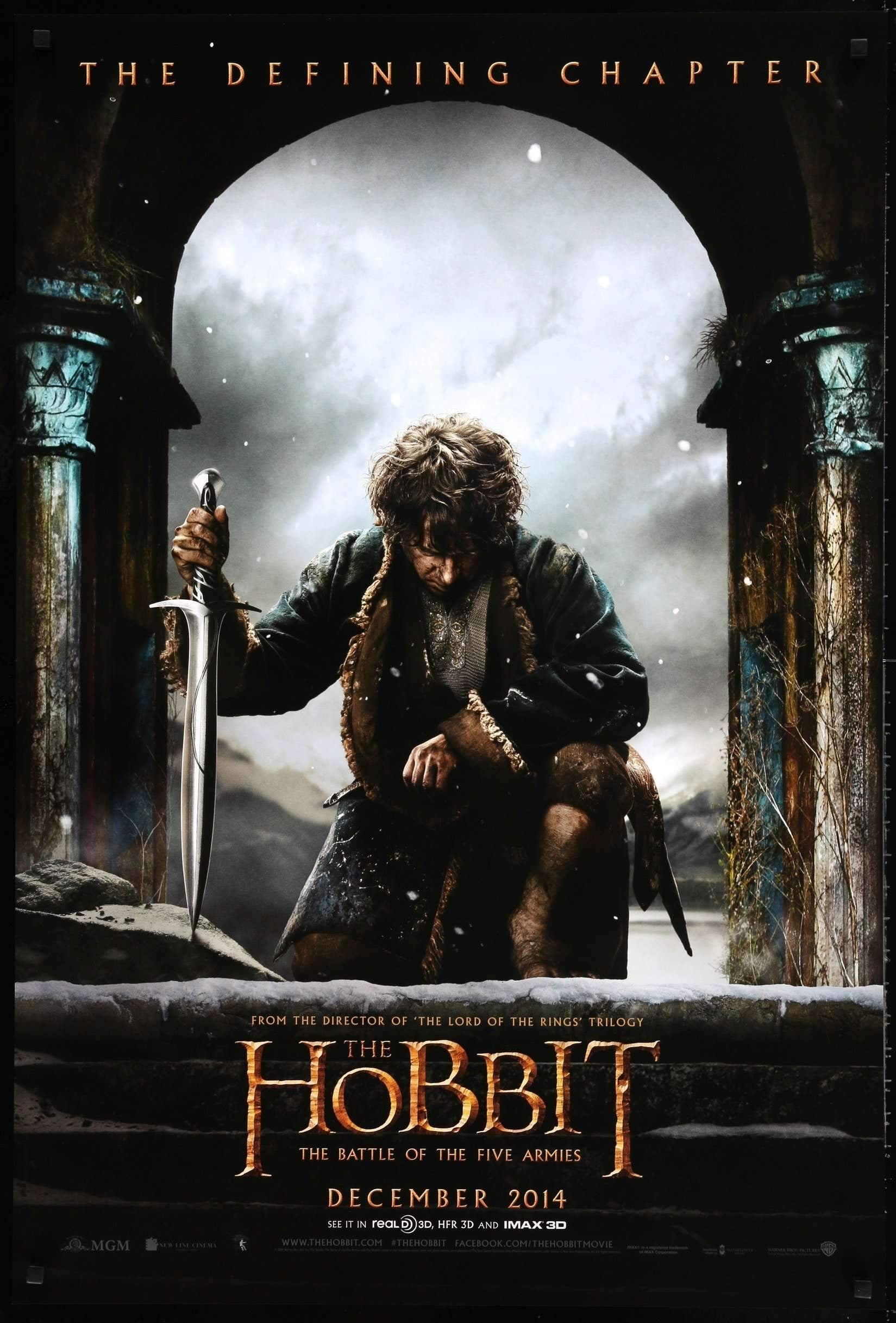 Hobbit: The Battle of the Five Armies (2014) original movie poster for sale at Originalfilmart