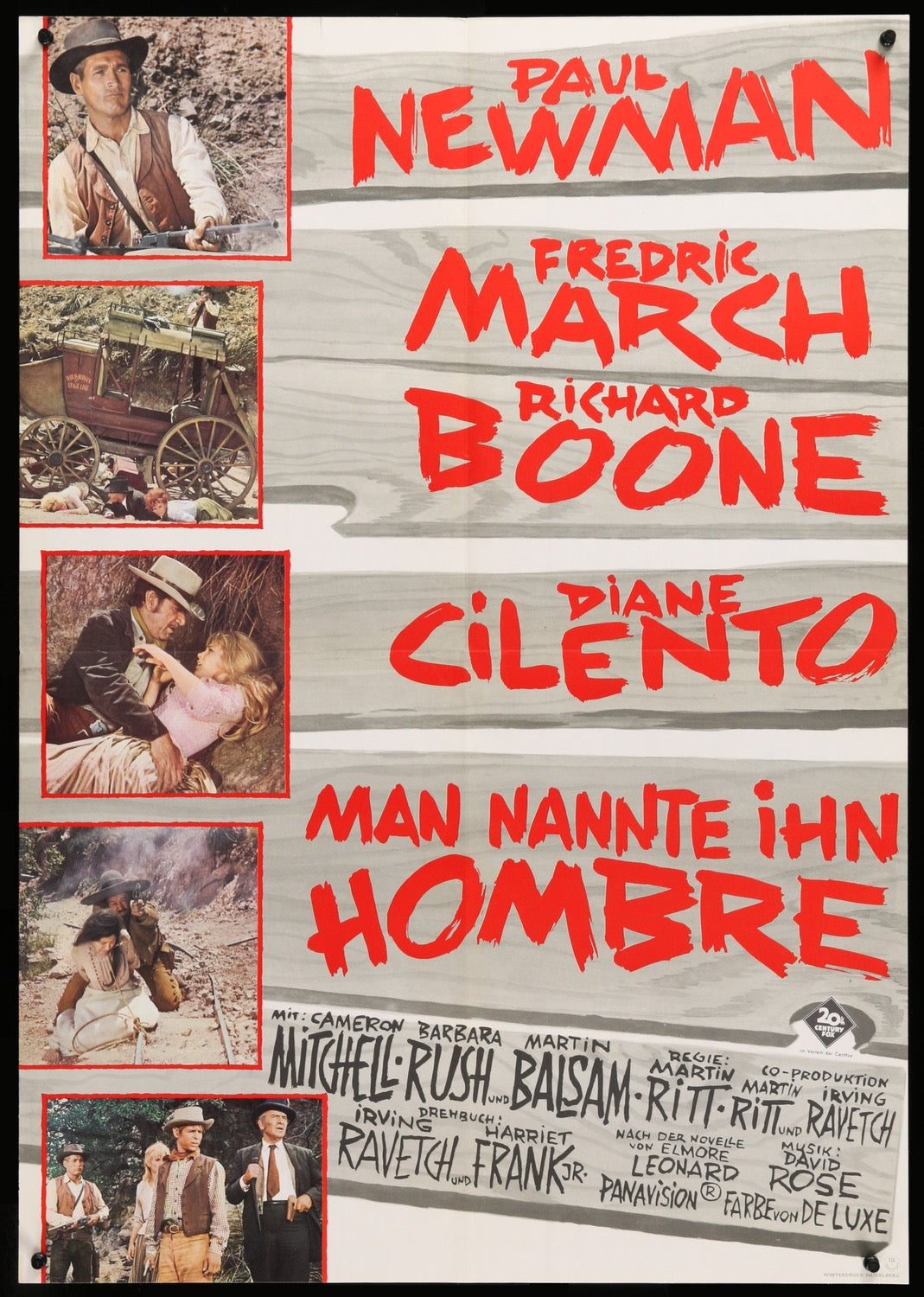 Hombre (1967) original movie poster for sale at Originalfilmart