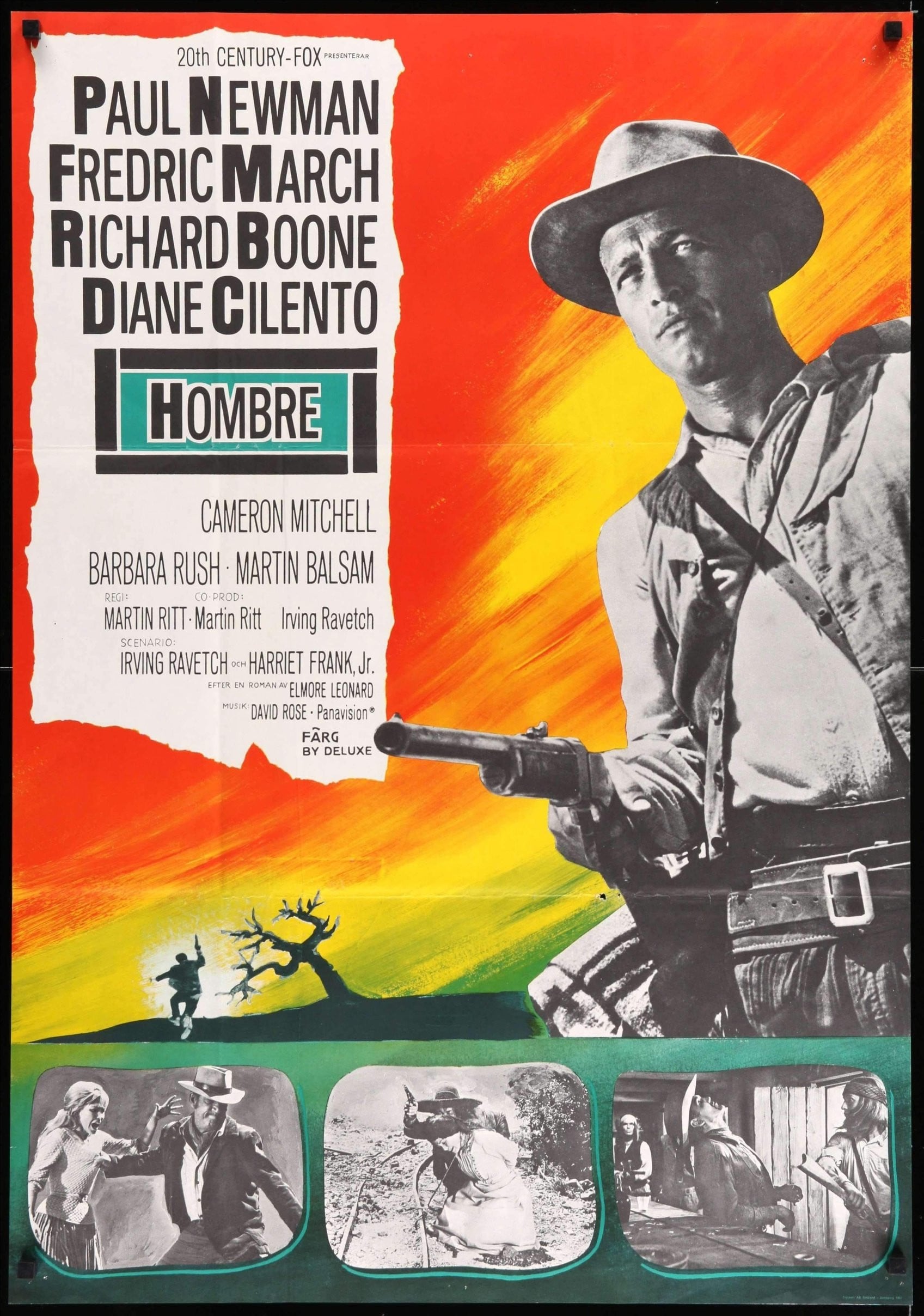 Hombre (1967) original movie poster for sale at Originalfilmart