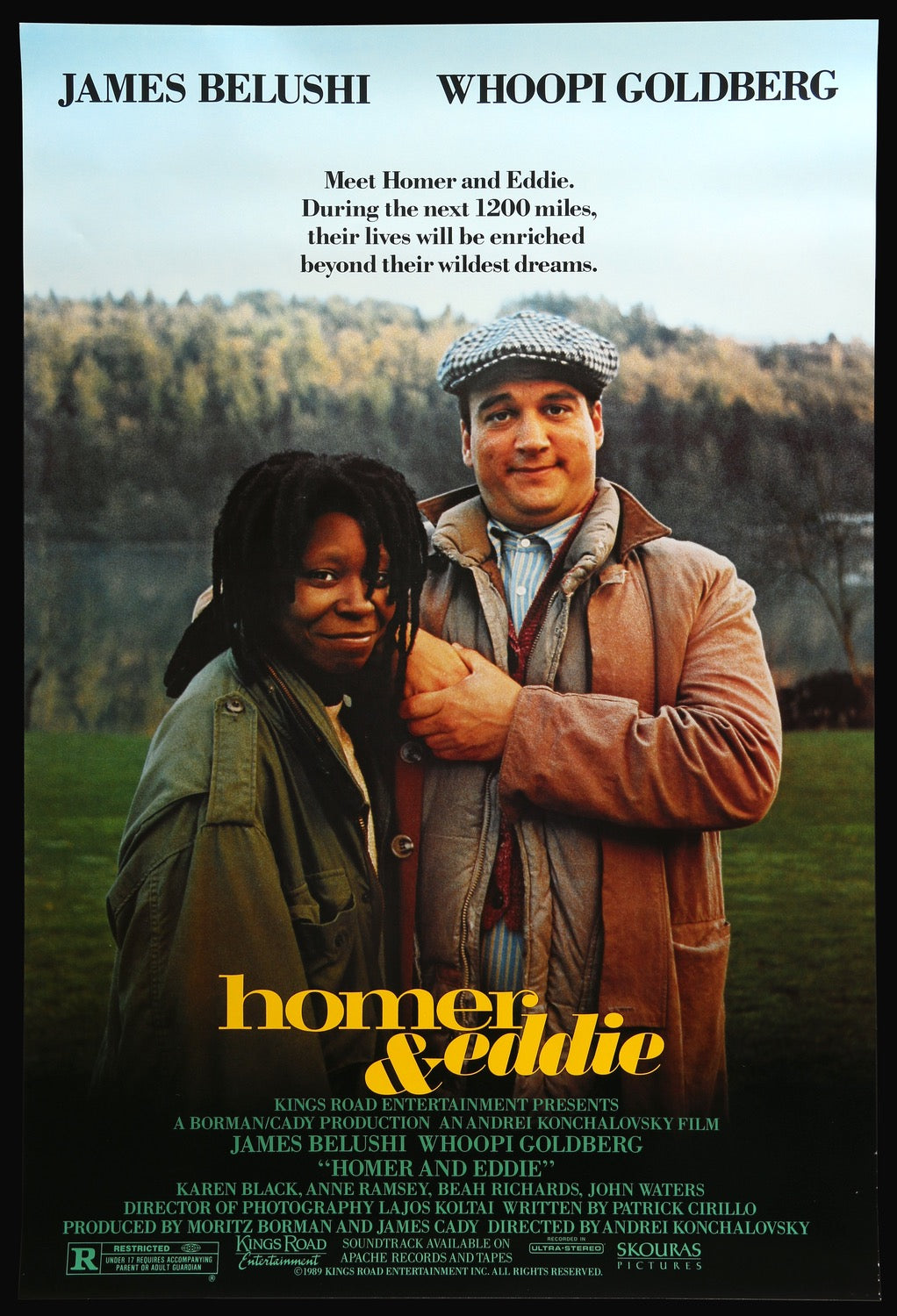 Homer and Eddie (1989) original movie poster for sale at Originalfilmart