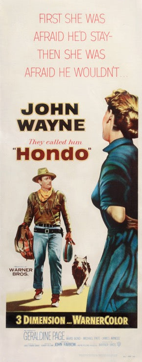 Hondo (1953) original movie poster for sale at Originalfilmart