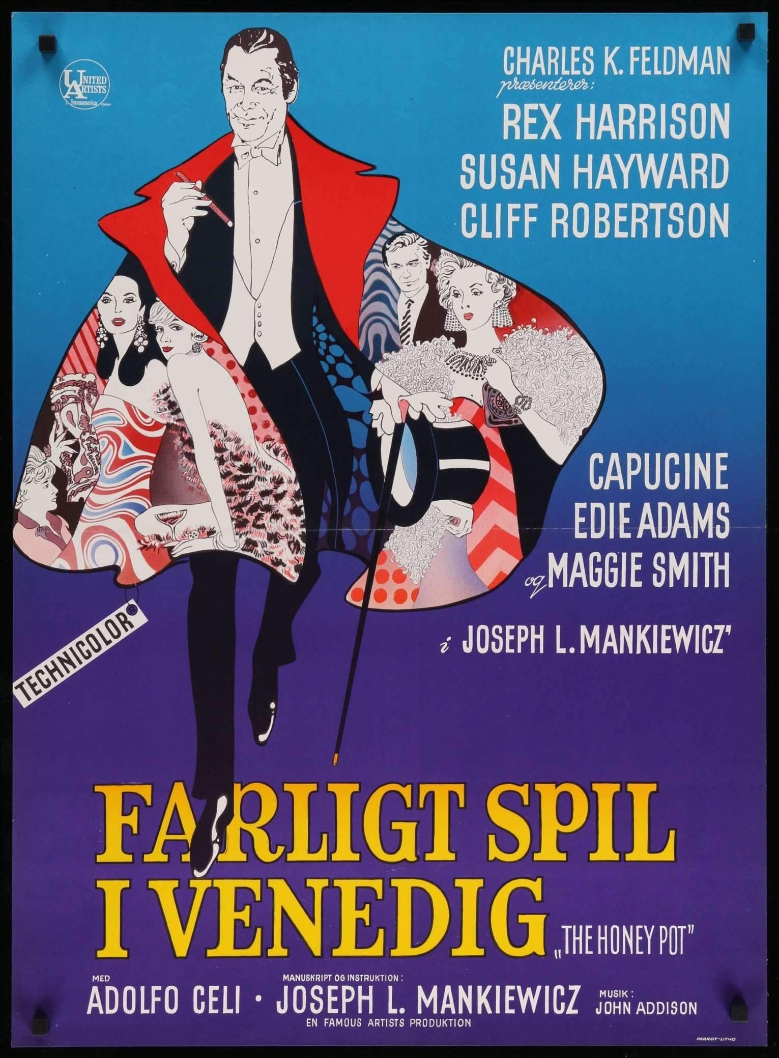 Honey Pot (1967) original movie poster for sale at Originalfilmart