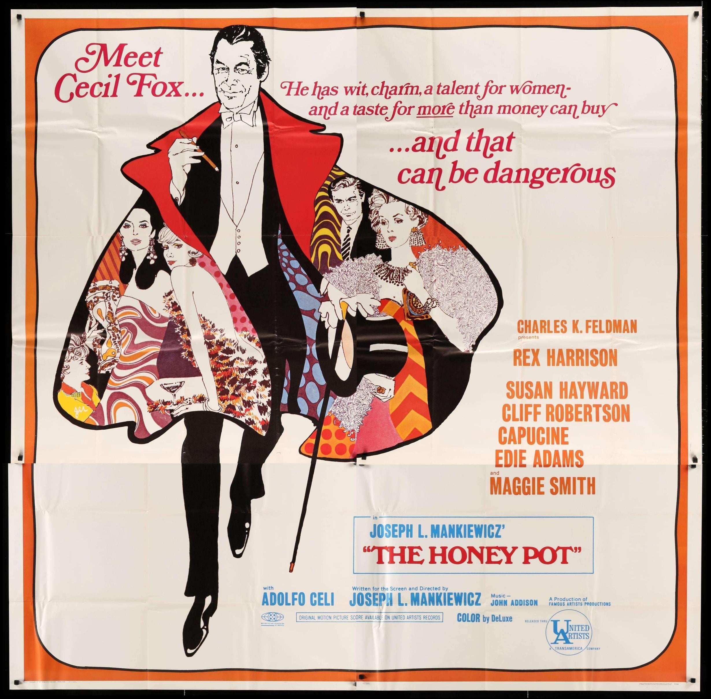 Honey Pot (1967) original movie poster for sale at Originalfilmart