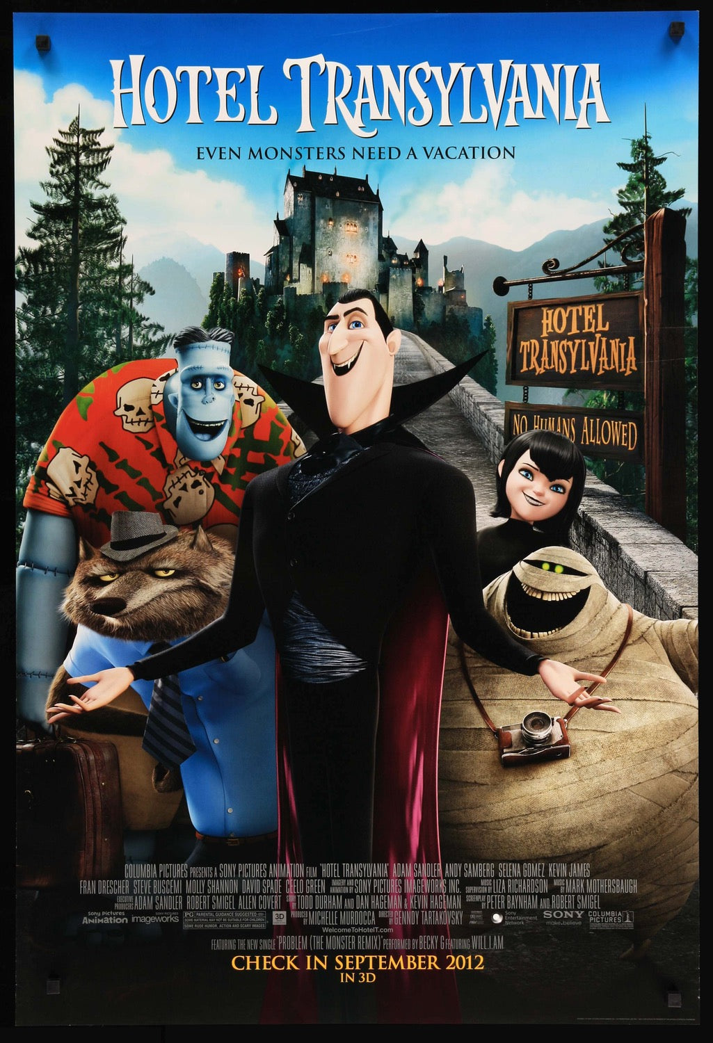 Hotel Transylvania (2012) original movie poster for sale at Originalfilmart