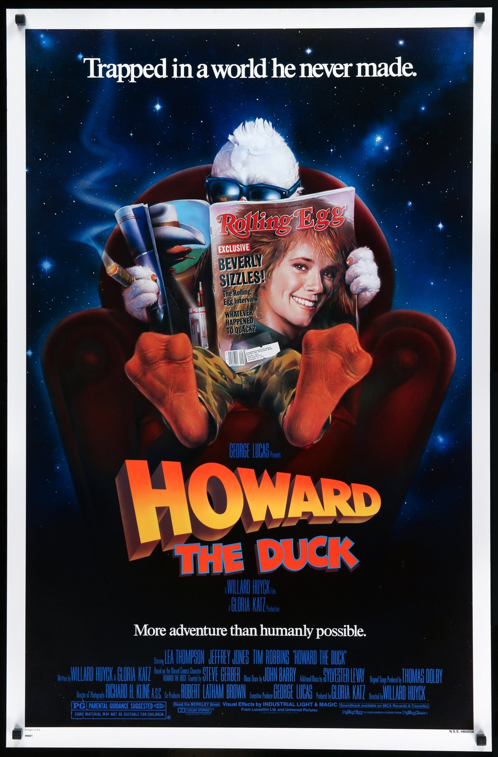 Howard the Duck (1986) original movie poster for sale at Originalfilmart