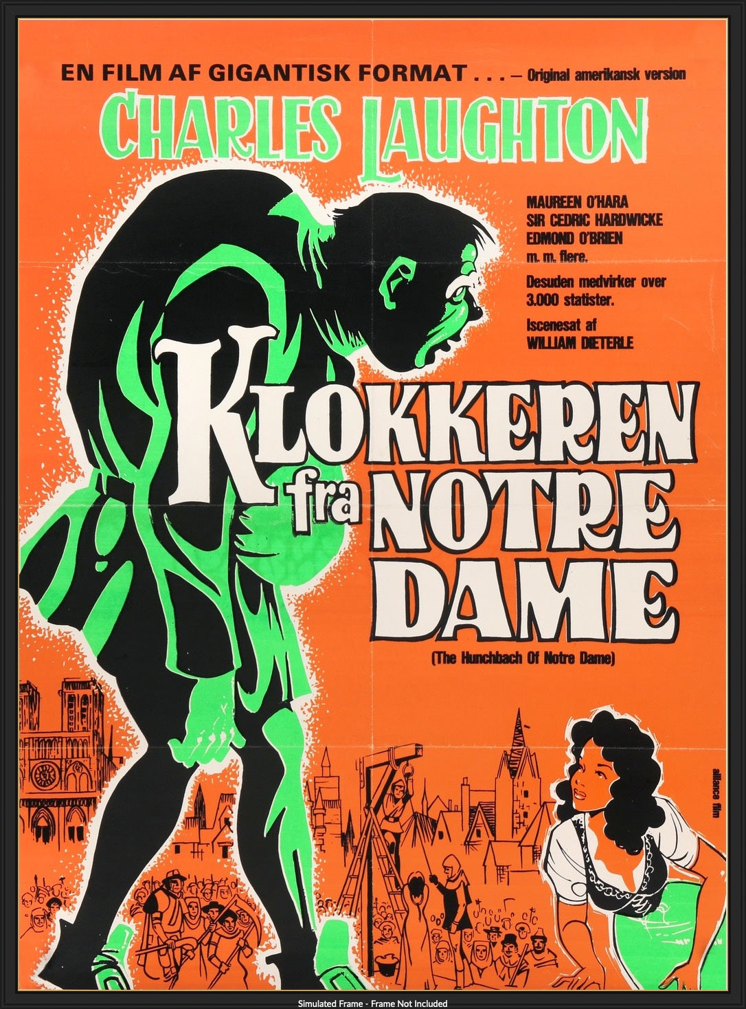 Hunchback of Notre Dame (1939) original movie poster for sale at Originalfilmart