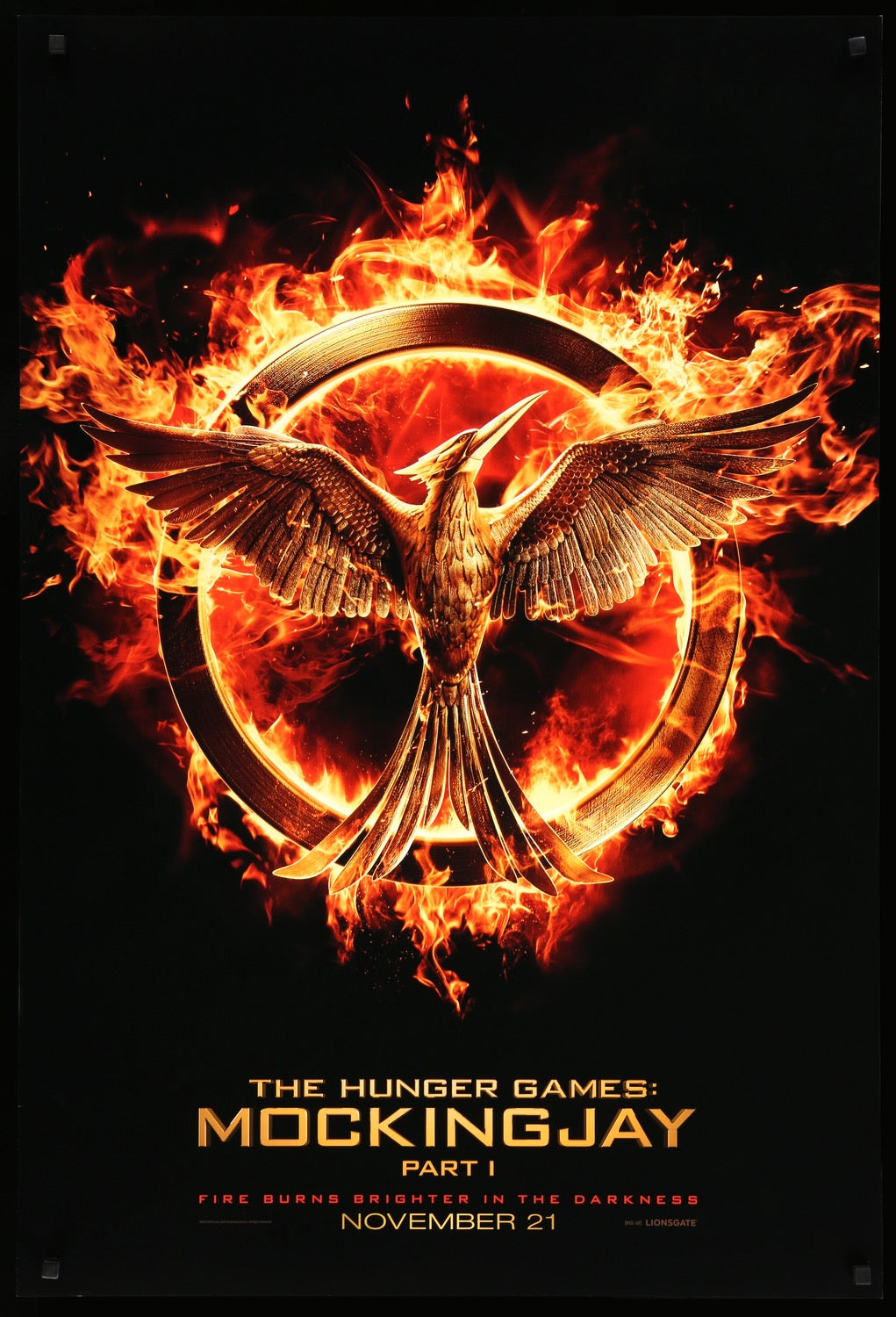 Hunger Games: Mockingjay Part 1 (2014) original movie poster for sale at Originalfilmart