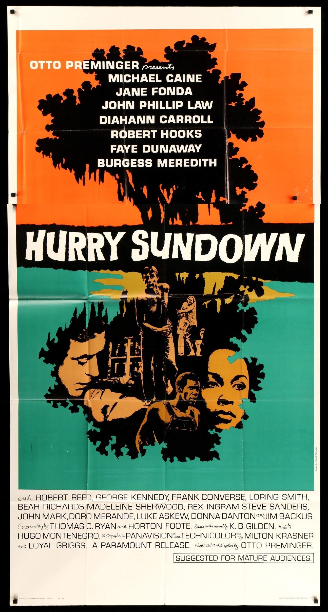 Hurry Sundown (1967) original movie poster for sale at Originalfilmart