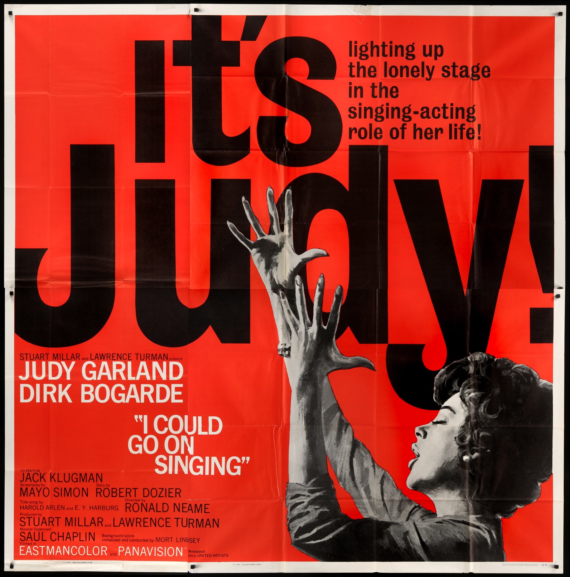 I Could Go On Singing (1963) original movie poster for sale at Originalfilmart