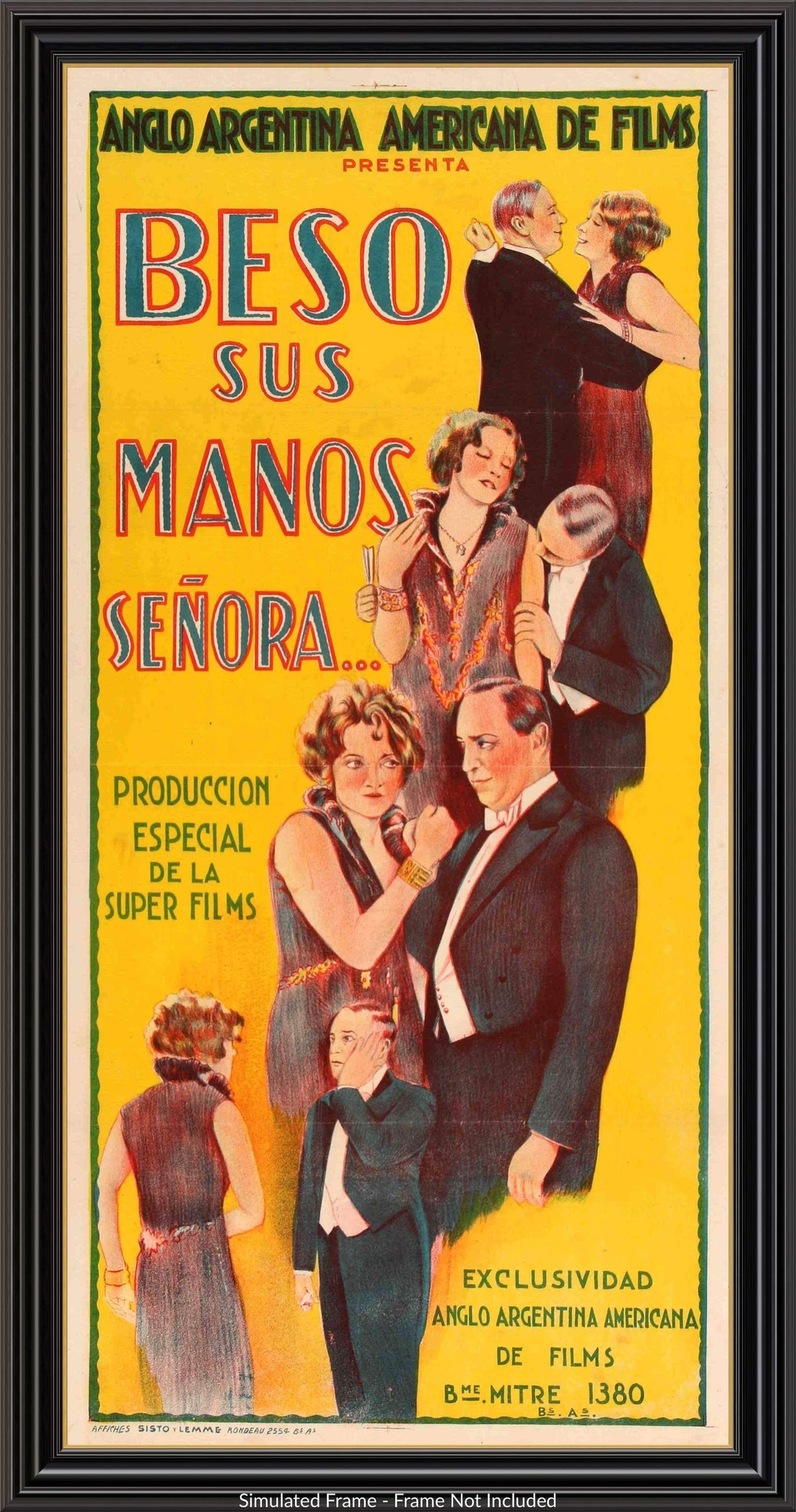 I Kiss Your Hand, Madame (1929) original movie poster for sale at Originalfilmart