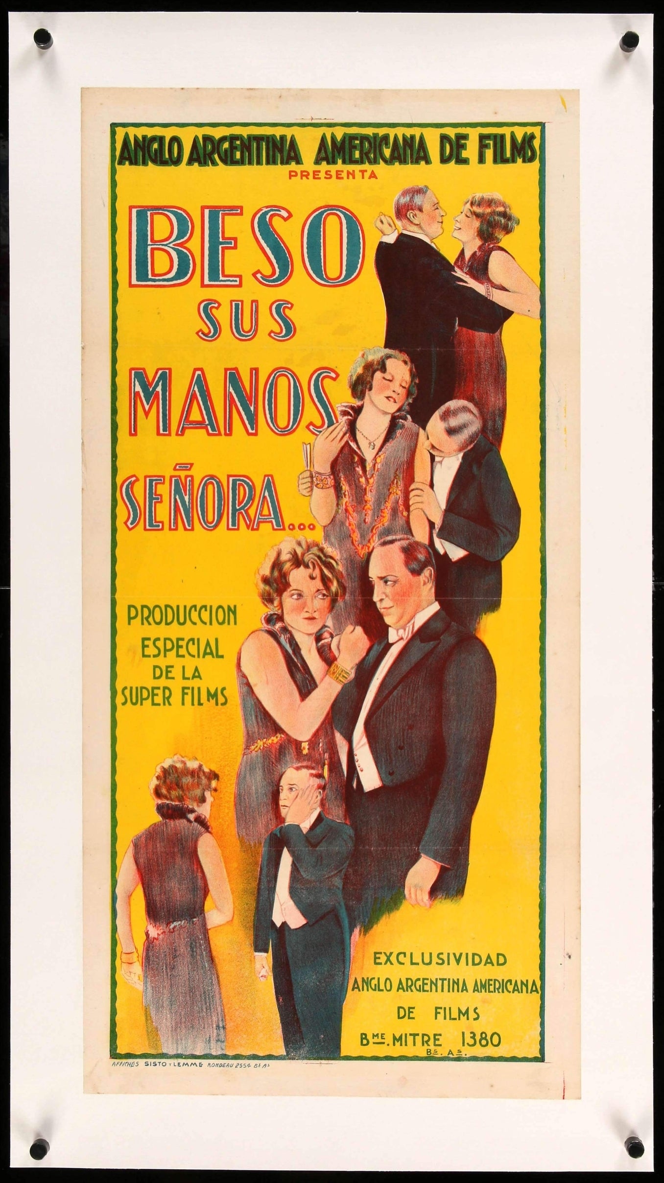 I Kiss Your Hand, Madame (1929) original movie poster for sale at Originalfilmart