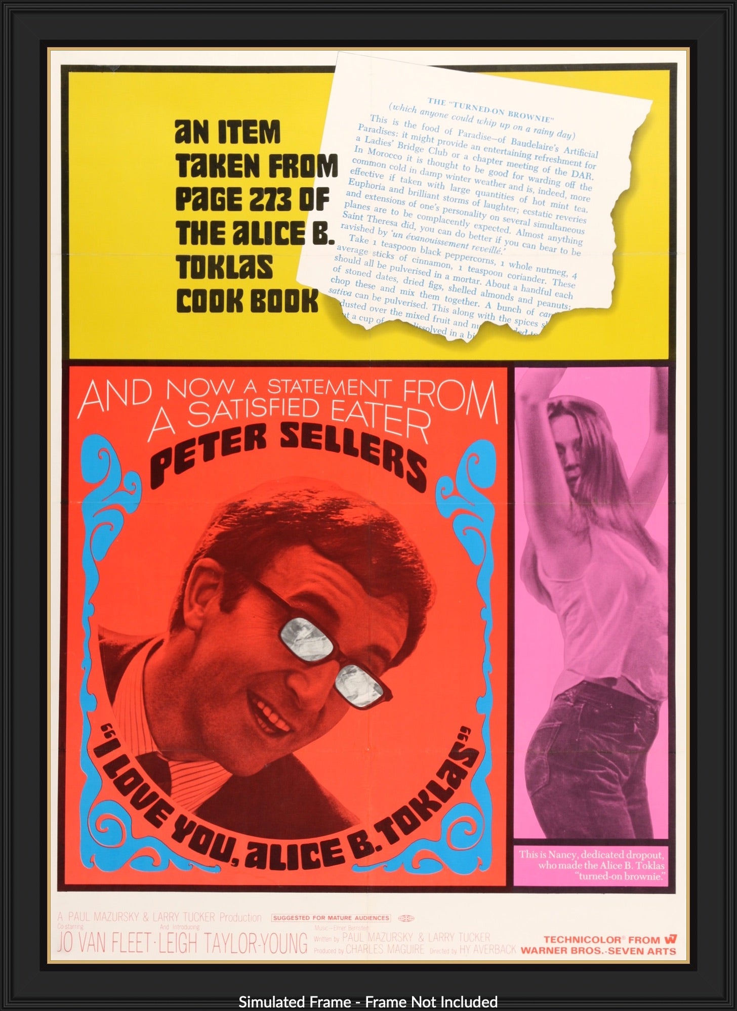 I Love You, Alice B. Toklas (1968) original movie poster for sale at Originalfilmart