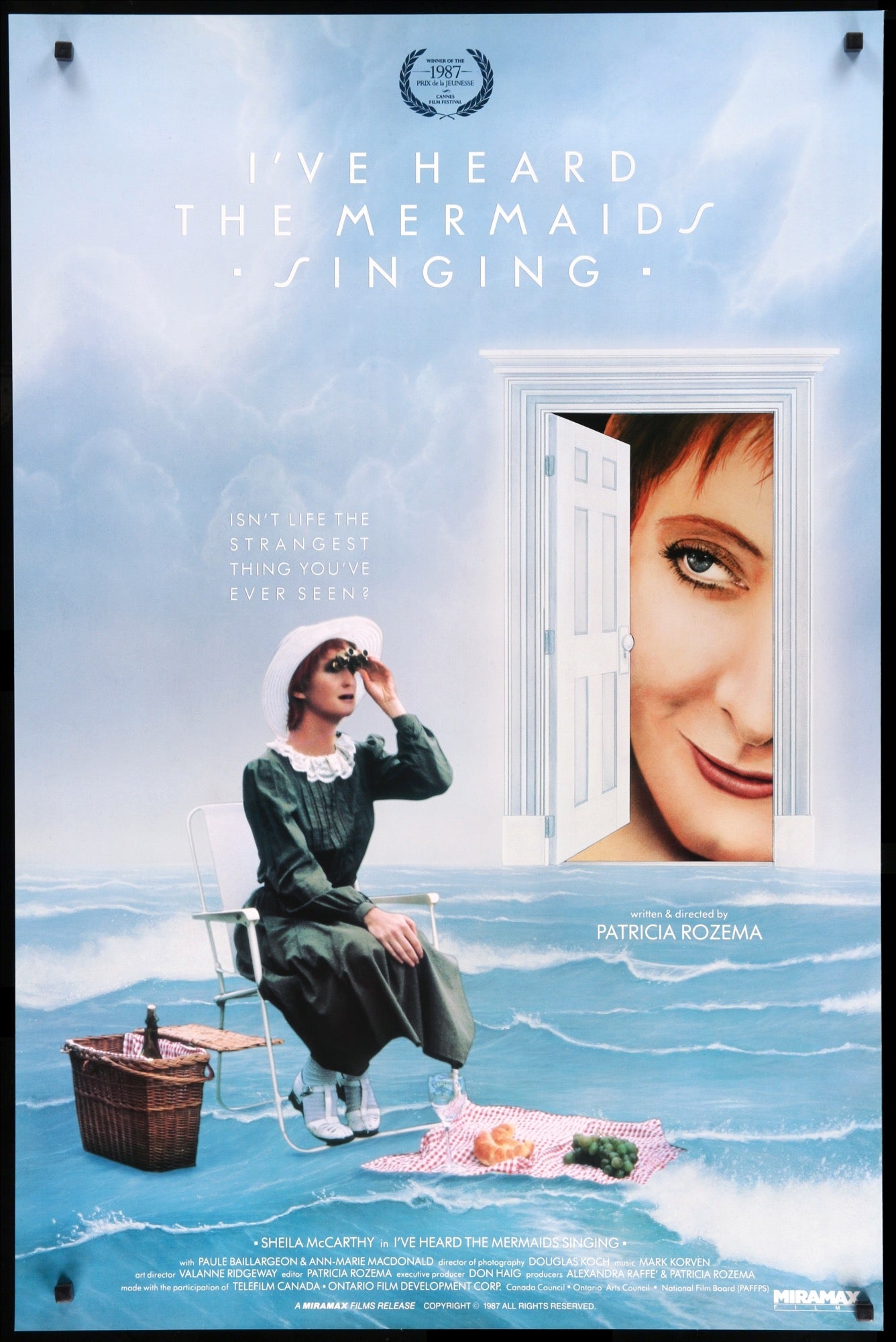 I've Heard the Mermaids Singing (1987) original movie poster for sale at Originalfilmart