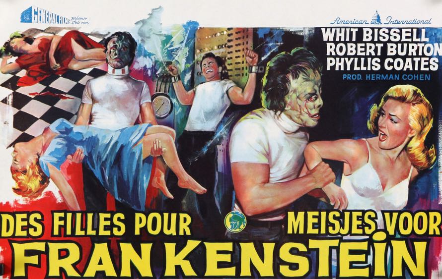 I Was a Teenage Frankenstein (1957) original movie poster for sale at Originalfilmart