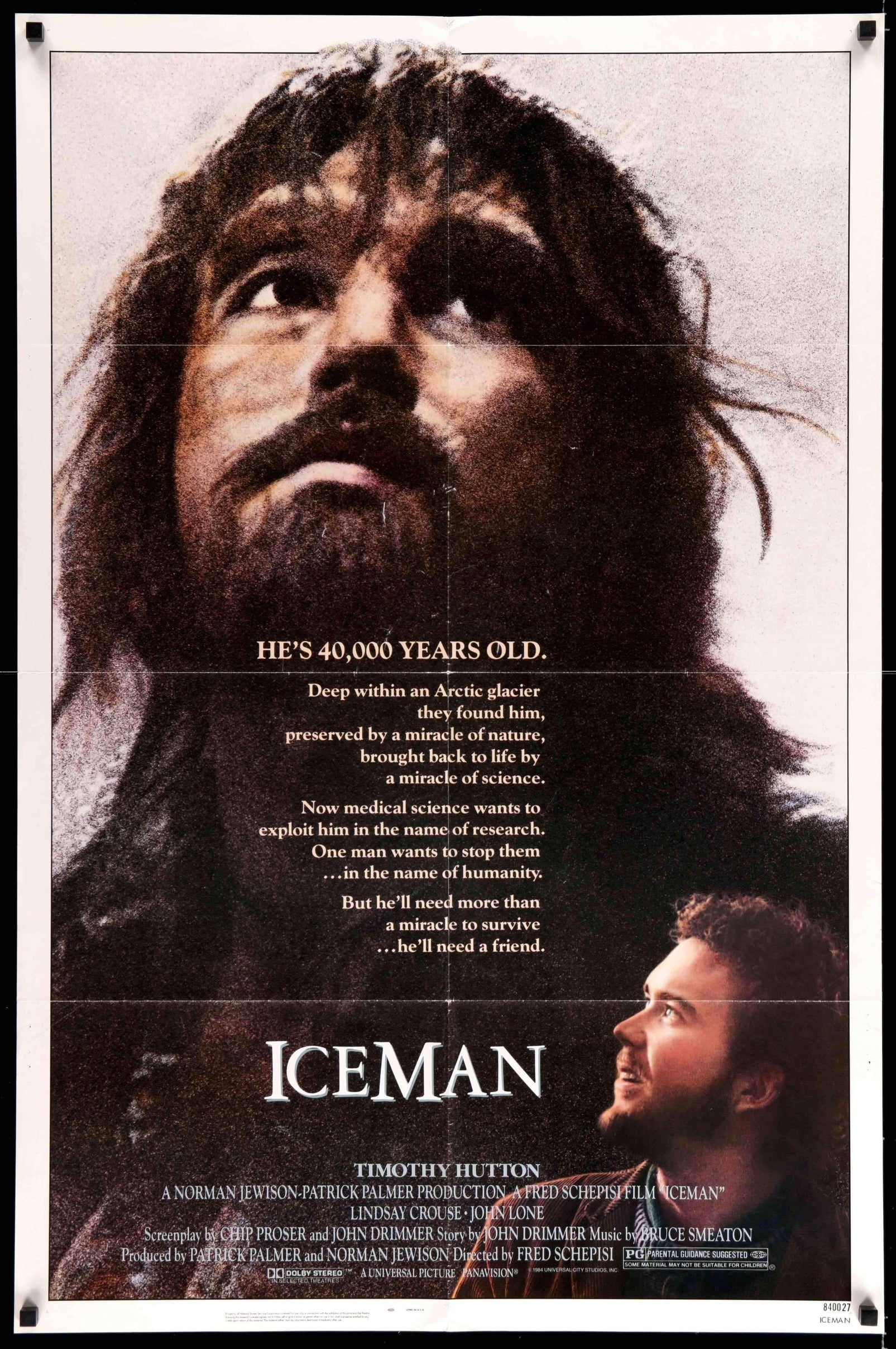 Iceman (1984) original movie poster for sale at Originalfilmart