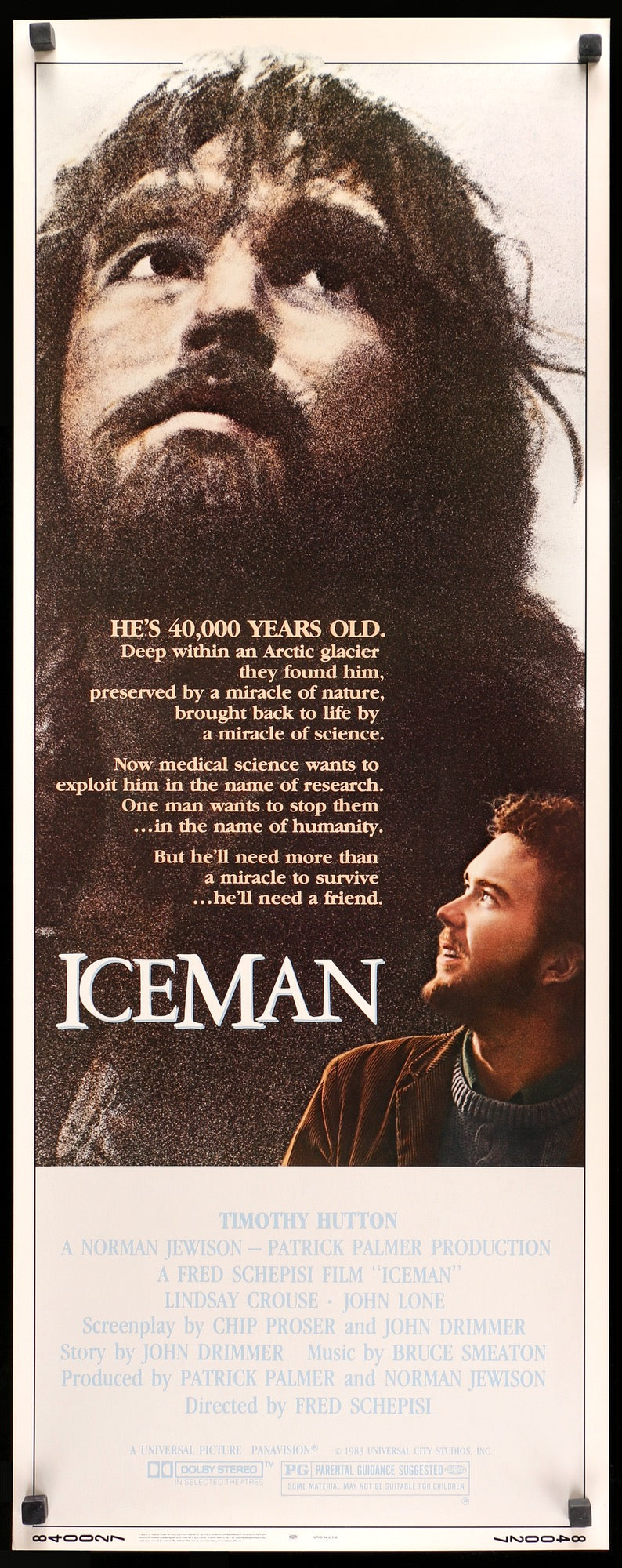 Iceman (1984) original movie poster for sale at Originalfilmart